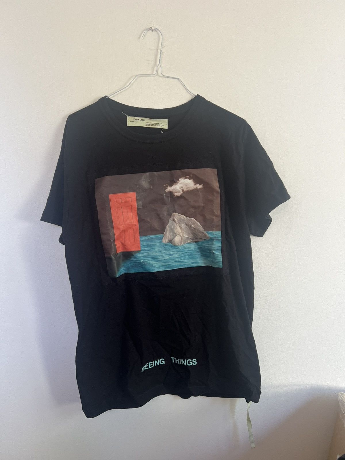 Off-White Off White seeing things Surreal rare TEE Size US M / EU 48-50 / 2 - 3 Thumbnail