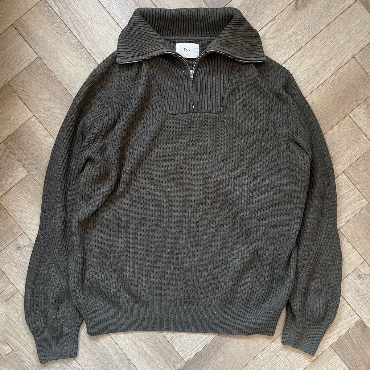 Folk Folk Technical Quarter Zip Jumper Size US XL / EU 56 / 4 - 4 Thumbnail