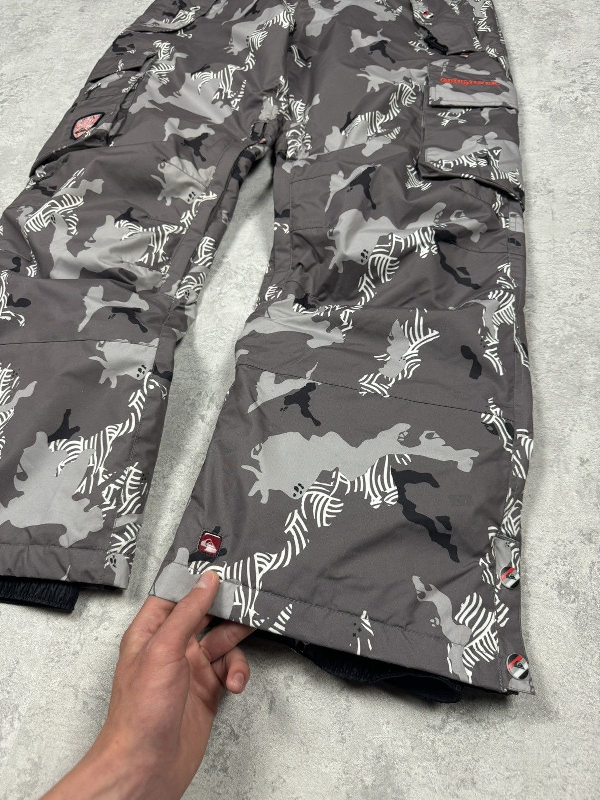 Quicksilver Quiksilver Utility Sherpa Printed Camo Ski Pants Size XL Size US 36 / EU 52 - 7 Thumbnail