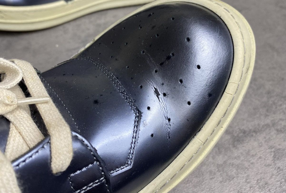Rick Owens RICK OWENS - SS15 FAUN METALLIC SILVER GEOBASKET Size US 8 / IT 38 - 16 Thumbnail