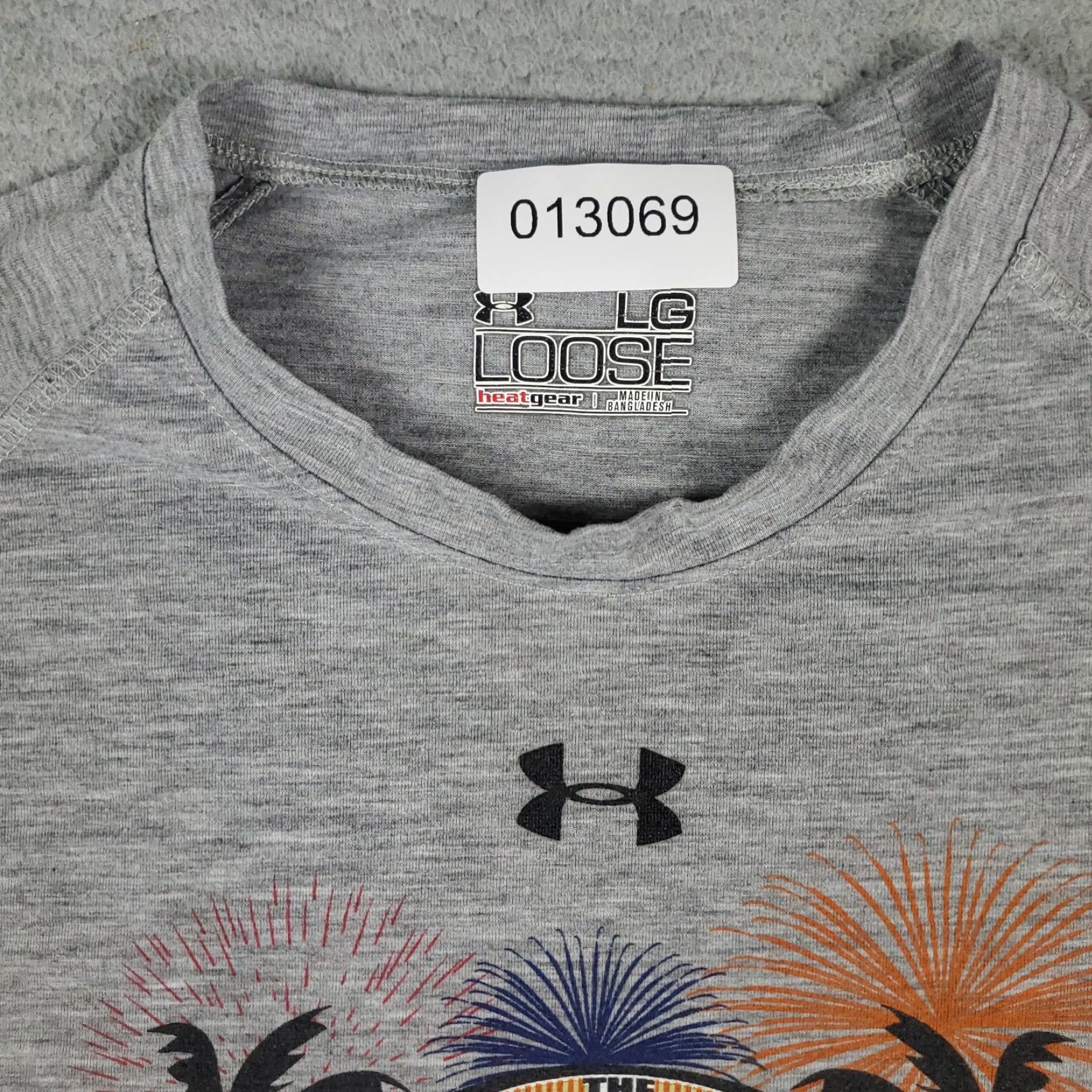 Under Armour VINTAGE Under Armour Ripken Beach T-Shirt Gray Short Sleeve Mens Large Gray Logo Modern Sports Shirt Mens Large Gray Size US L / EU 52-54 / 3 - 2 Thumbnail