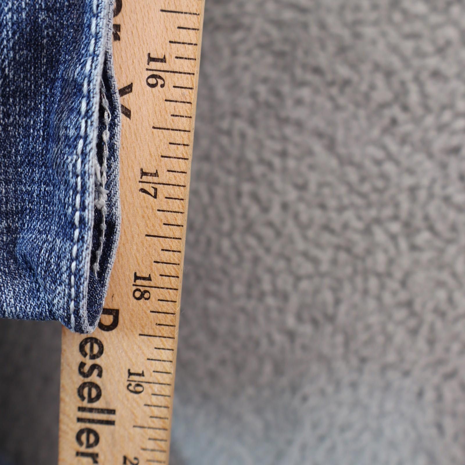 Axel Arigato Axel Vintage Boot Men Jeans Distressed 36x32 Cotton Blue Size US 36 / EU 52 - 6 Thumbnail