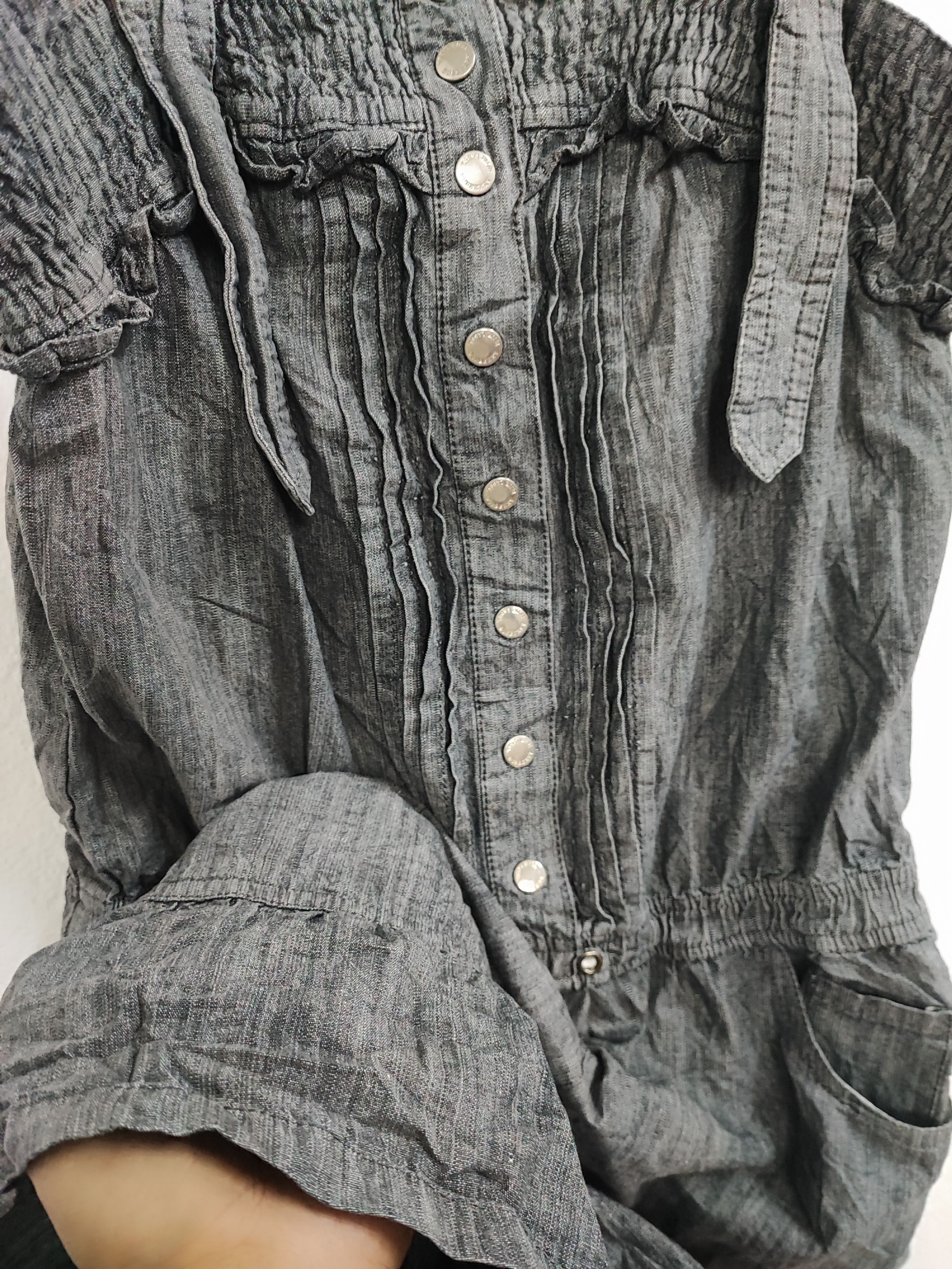 Burberry × Vintage Burberry Overall Jumpsuit Rompers Size 28" / US 6 / IT 42 - 7 Thumbnail