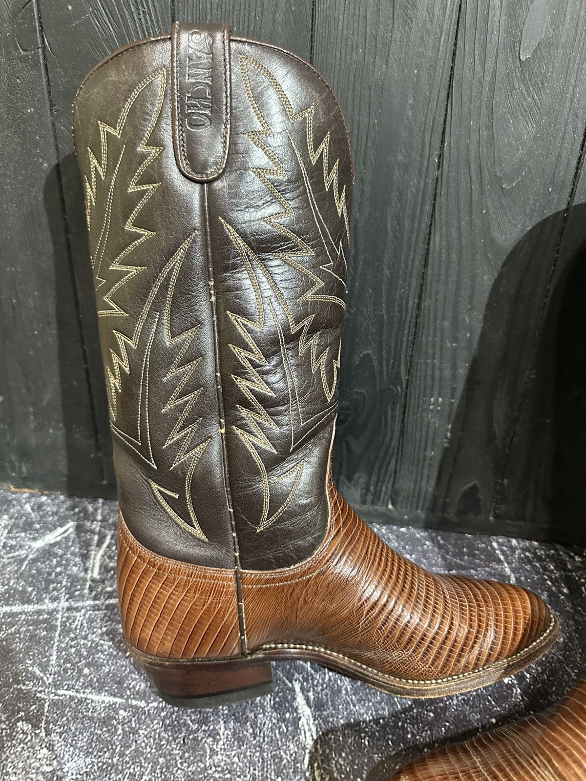 Sancho Boots Sancho Cowboy Brown Leather Boots Size 39 Size US 9 / IT 39 - 10 Thumbnail