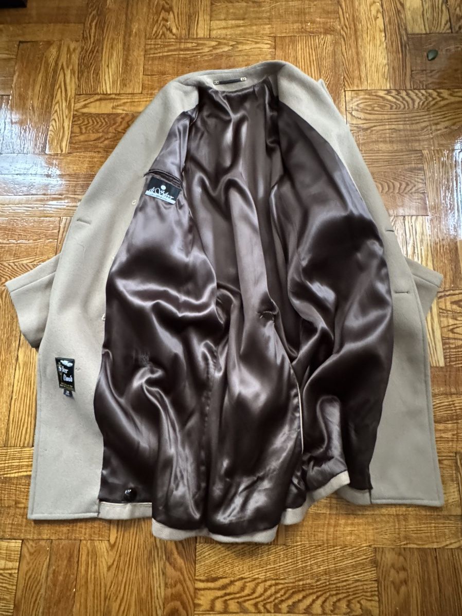 Vintage di Silver Double Breasted Coat Size US M / EU 48-50 / 2 - 3 Thumbnail
