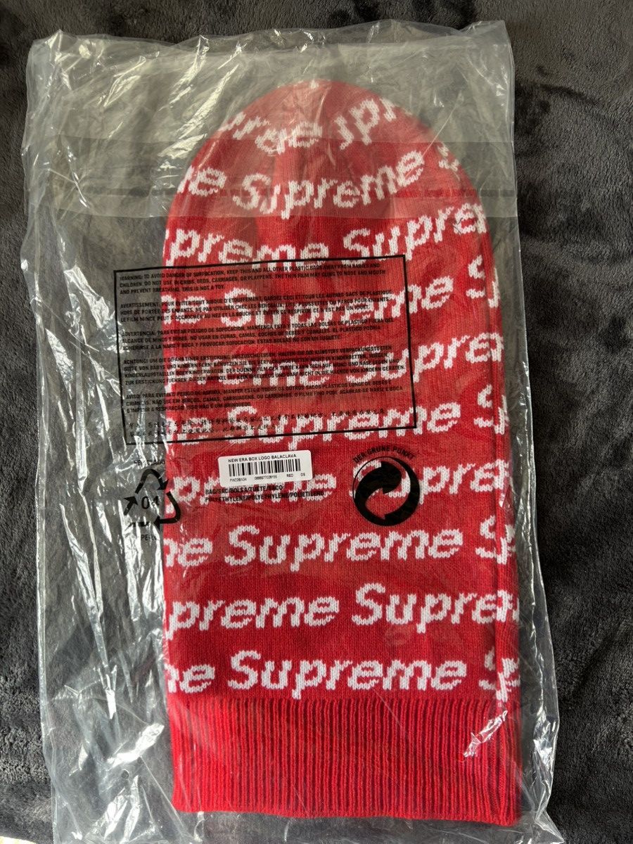 Supreme Supreme Repeat Balaclava Red Size ONE SIZE - 4 Thumbnail