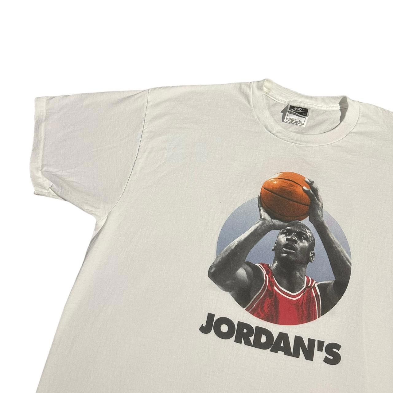 Nike 1994 Michael Jordan Chicago Bulls Nike Shirt (MADE IN USA) Size US XL / EU 56 / 4 - 2 Thumbnail