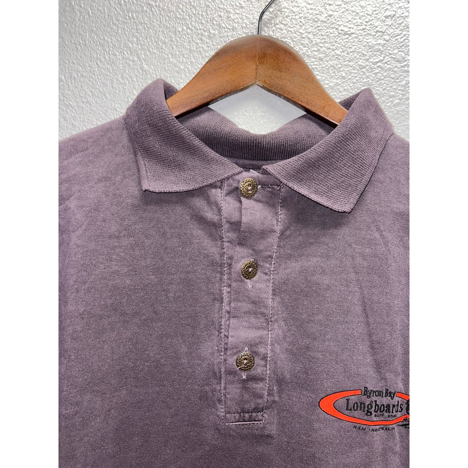 Vintage Vintage Wahoo Surf Shirt Polo Byron Bay Longboards Australia Size US L / EU 52-54 / 3 - 5 Thumbnail