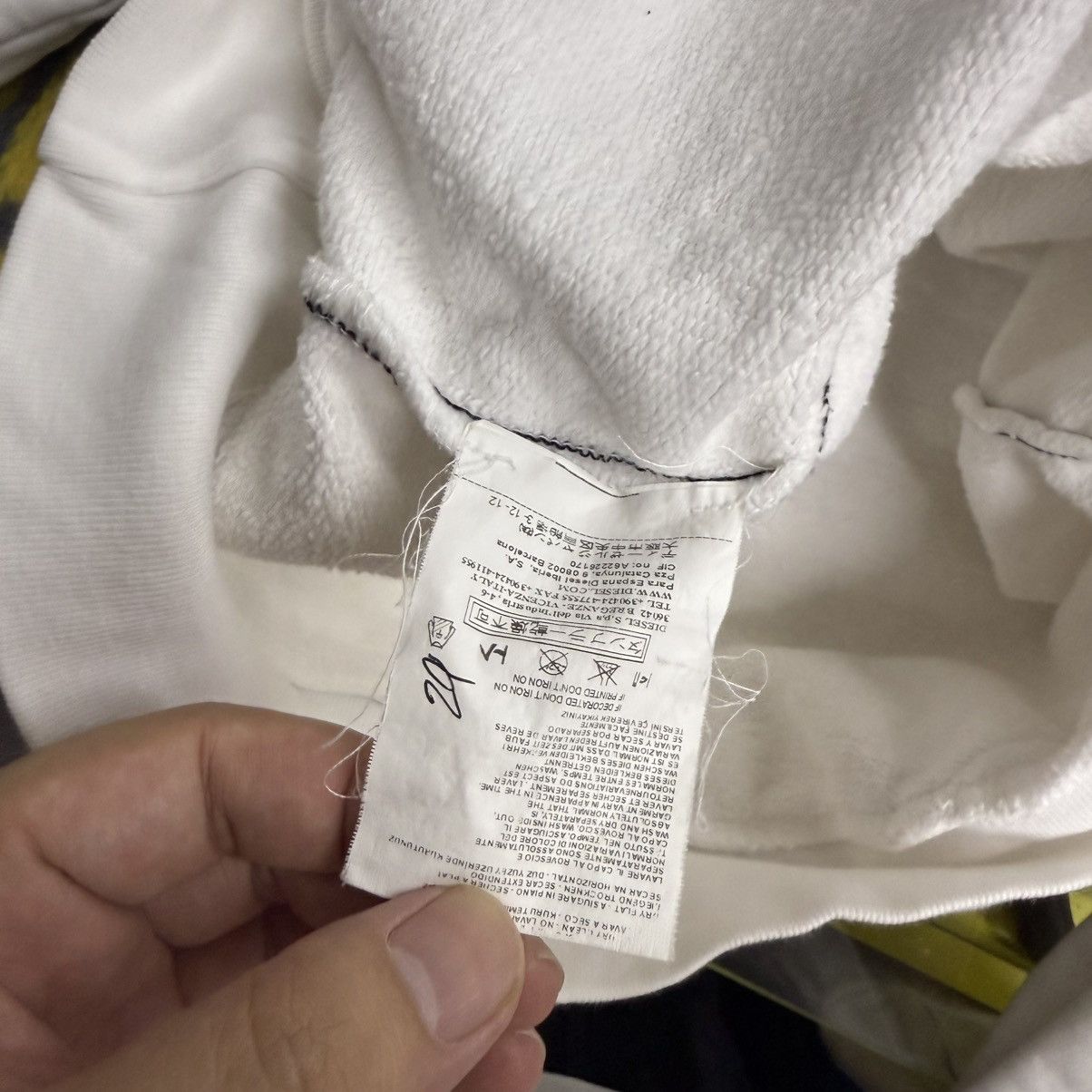 Diesel Diesel Y2K hoodie Mohawk Logo Slim Fit Size US L / EU 52-54 / 3 - 9 Thumbnail