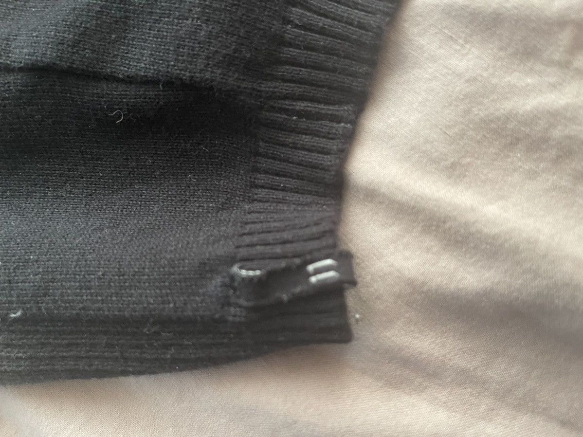 Boris Bidjan Saberi Boris black wool sky mask Size ONE SIZE - 4 Thumbnail