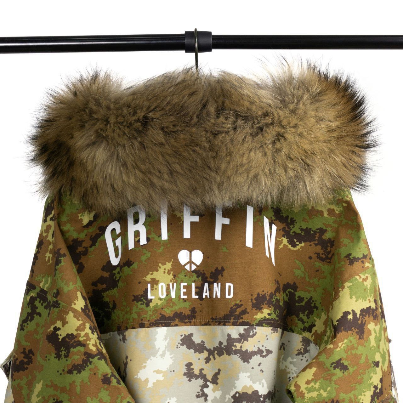 COLLABORATION Anorak jacket GRIFFIN STUDIO WOOLRICH