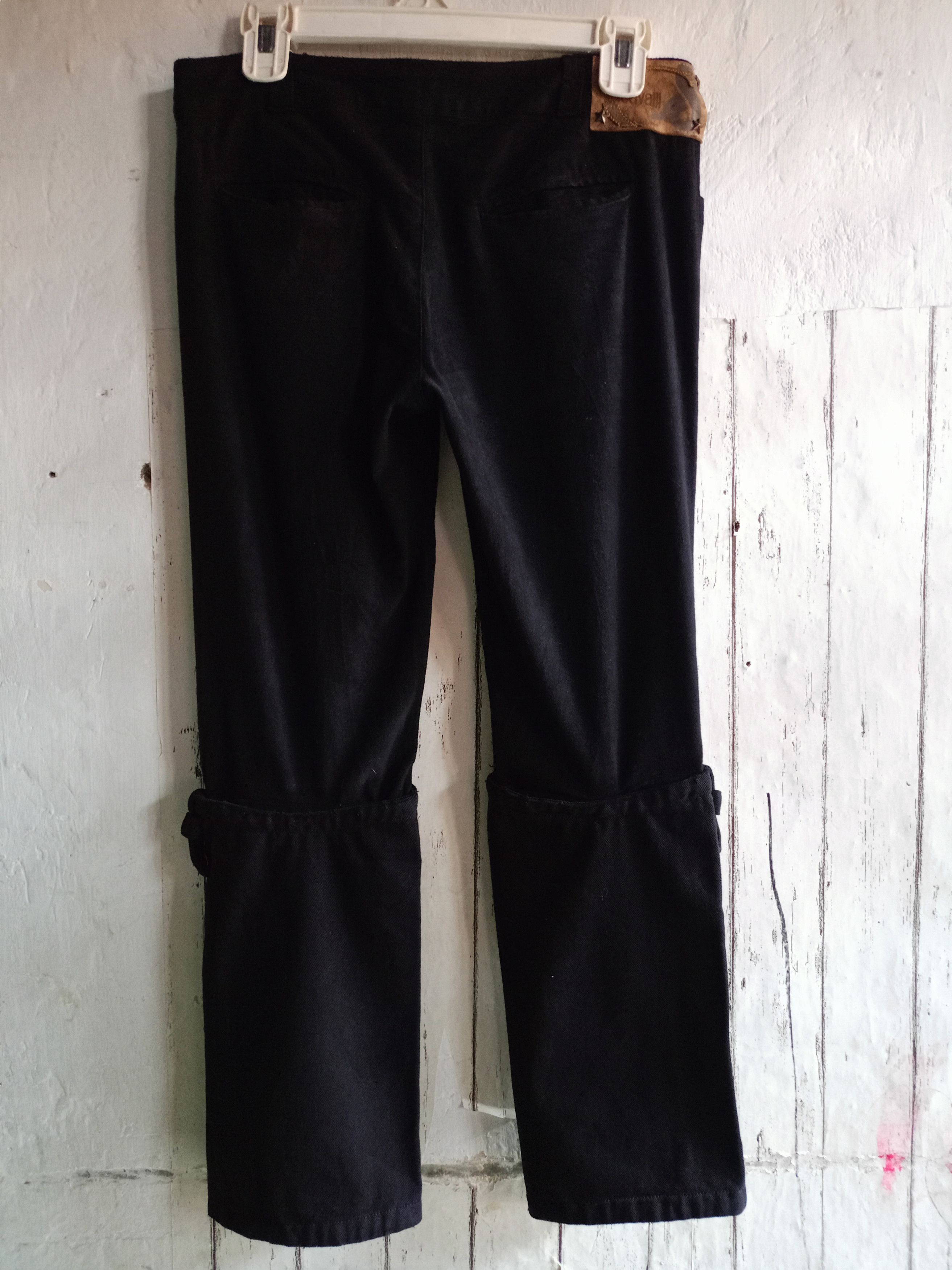 Designer × Just Cavalli × Roberto Cavalli Just cavalli black pants Size 28" / US 6 / IT 42 - 2 Thumbnail