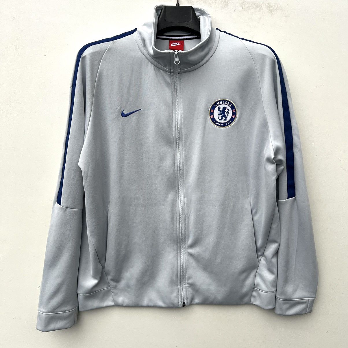 Chelsea Soccer CHELSEA 2017 FOOTBALL SOCCER TRACK JACKET NIKE Size US XL / EU 56 / 4 - 1 Thumbnail