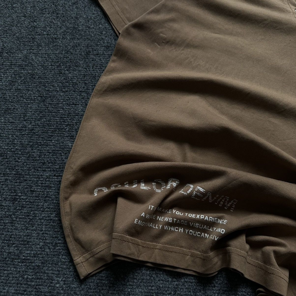 POST ARCHIVE FACTION (PAF) VTG Man T-shirts Hource Jeux Small Logo Trashed Size S 00s Size US S / EU 44-46 / 1 - 10 Thumbnail