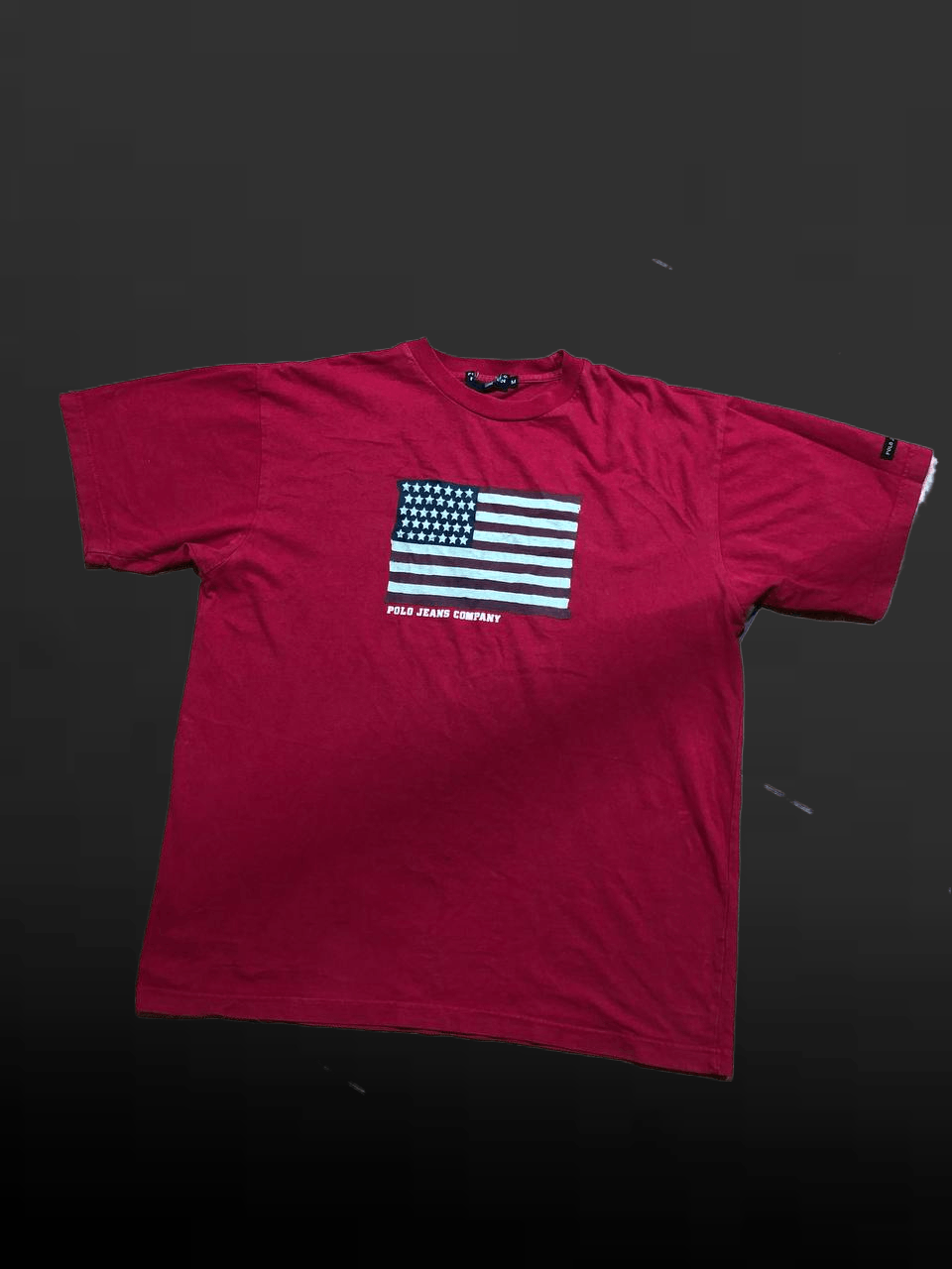 Polo Ralph Lauren Vintage Polo Ralph Lauren American Flag Graphic T-Shirt Size US M / EU 48-50 / 2 - 1 Thumbnail