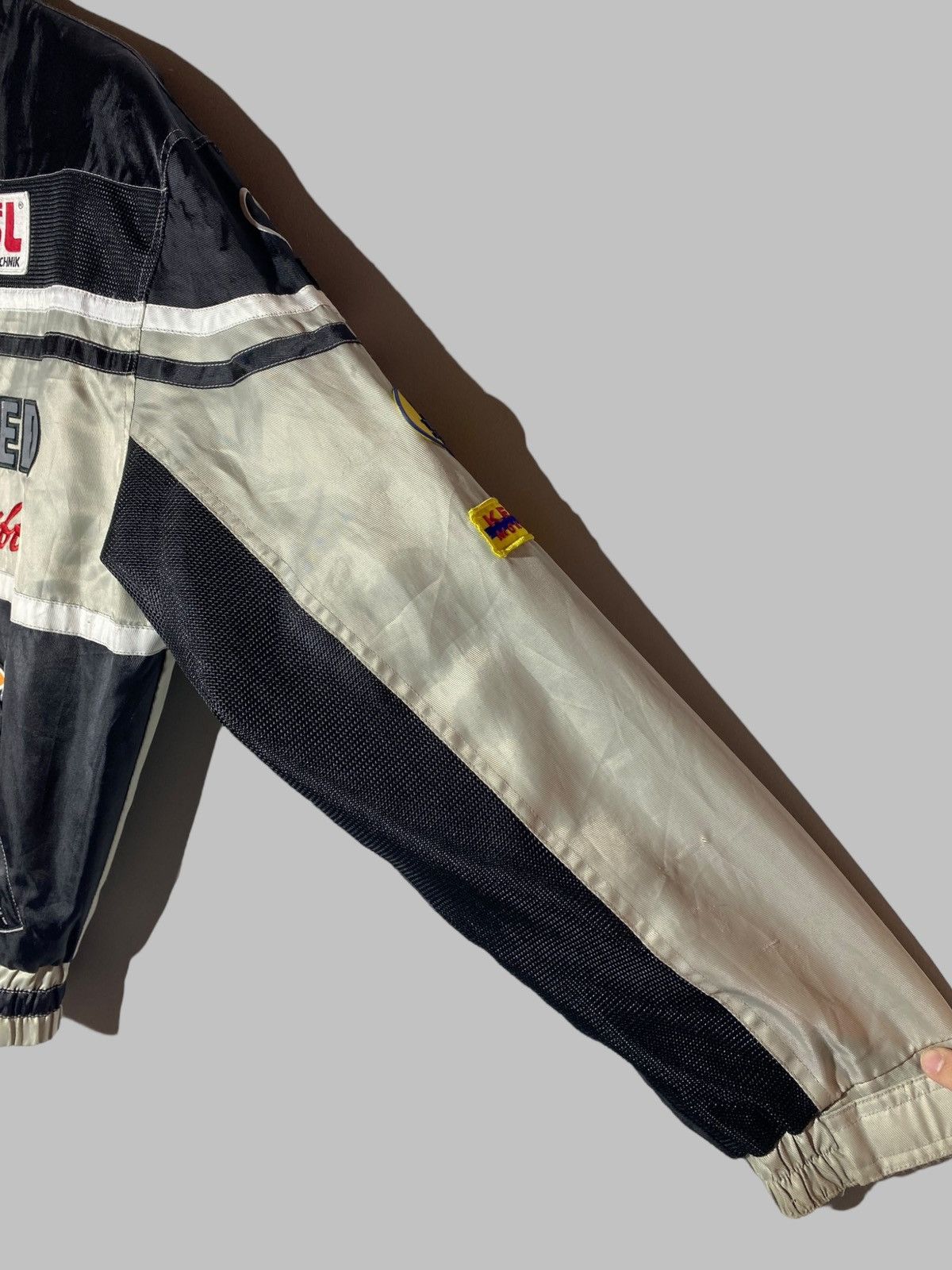 Vintage 🔥 00s EXCLUSIVE HIGH SPEED RACING JACKET STREETWEAR FLEX 🔥 Size US L / EU 52-54 / 3 - 14 Thumbnail