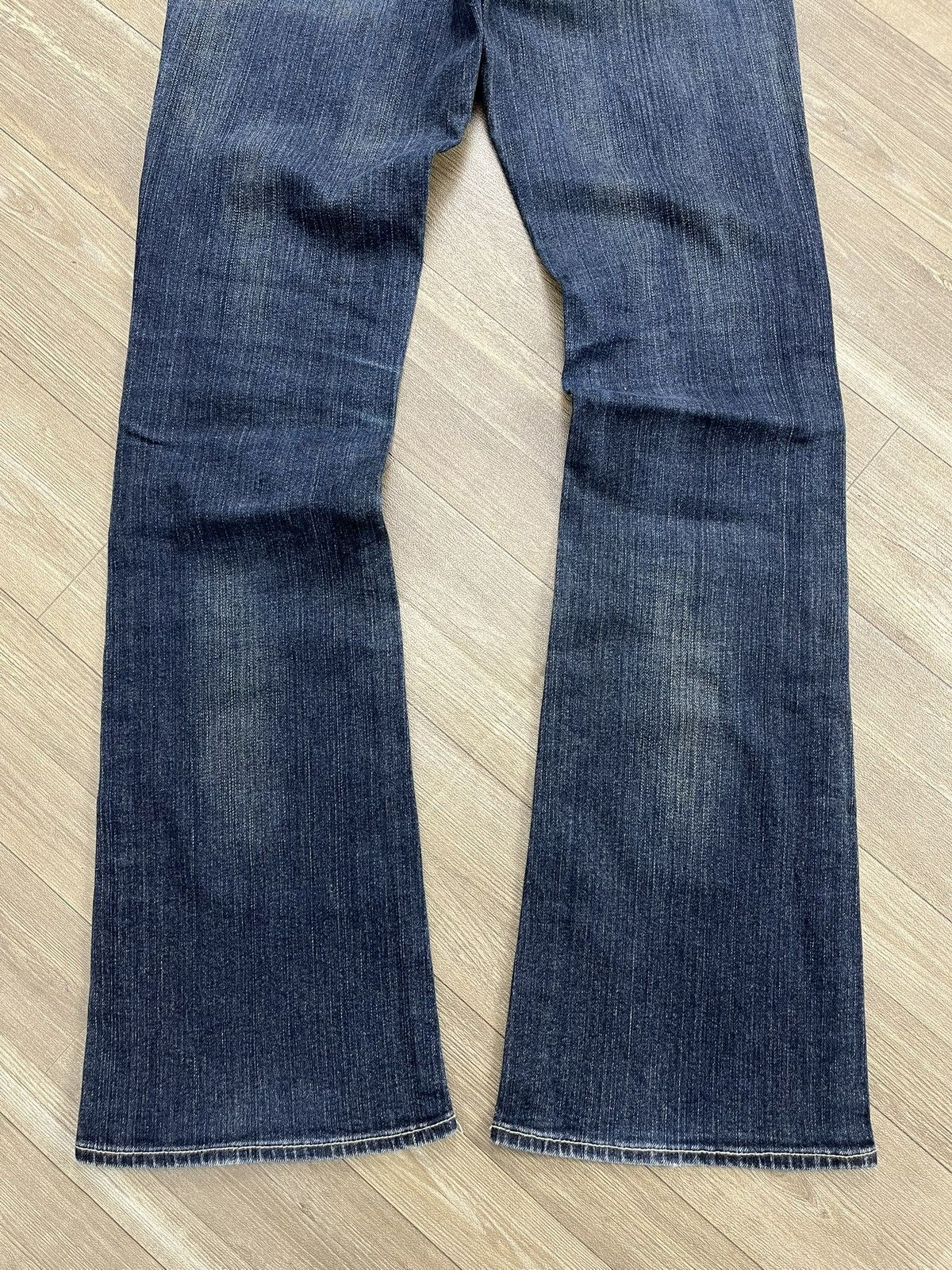 Japanese Brand 2000s Georgia Love Ifsixwasnine Lgb Style Flared Jeans Y2K Size US 27 - 14 Thumbnail