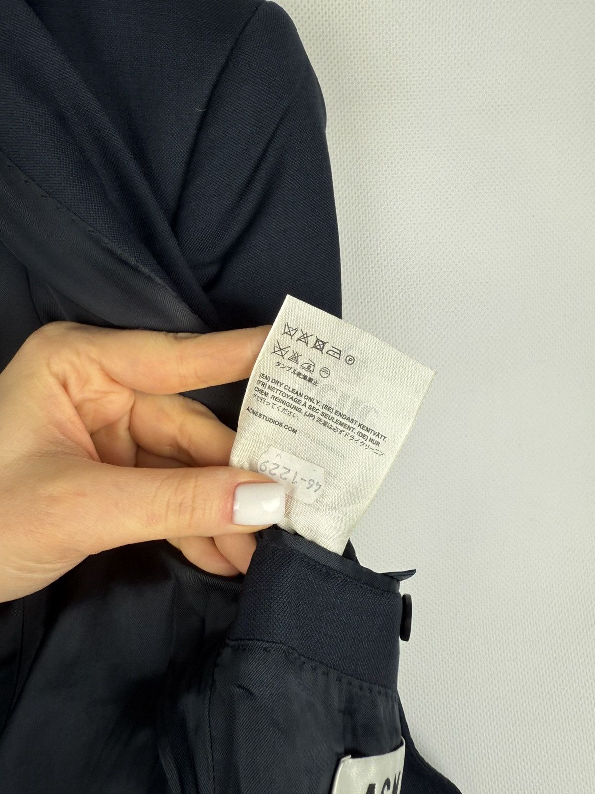 Acne Studios Acne Studios Wall ST Men’s Wool Blazer Jacket Sportcoa Size 36R - 22 Thumbnail