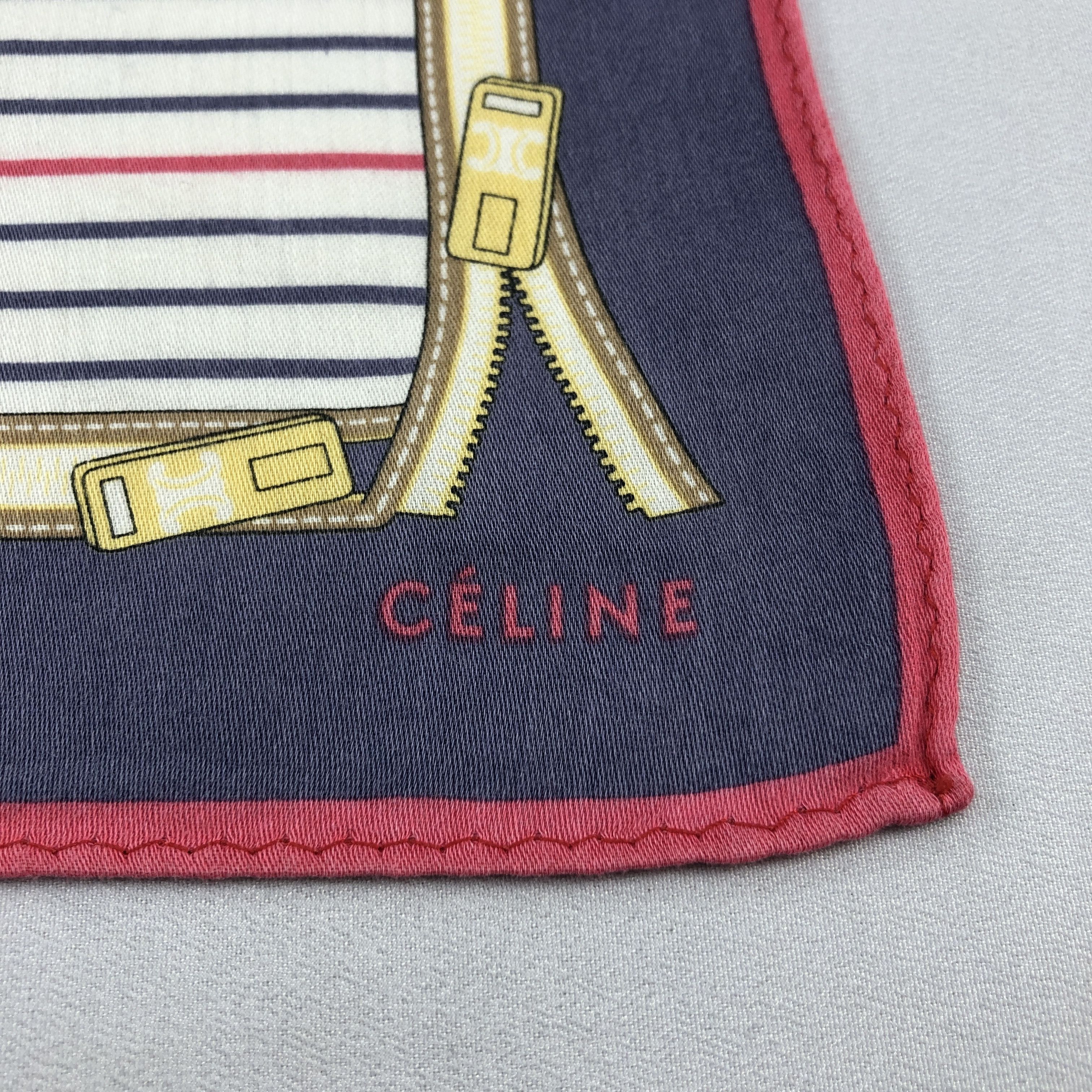 Celine Celine Handkerchief Neckerchief Bandana H3043 Size ONE SIZE - 3 Thumbnail
