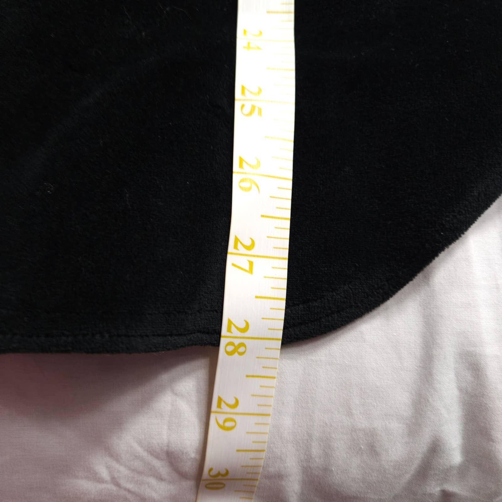 Jones New York EUC VTG Jones New York Velour Utility Shirt Sz. S Black Size S / US 4 / IT 40 - 11 Thumbnail