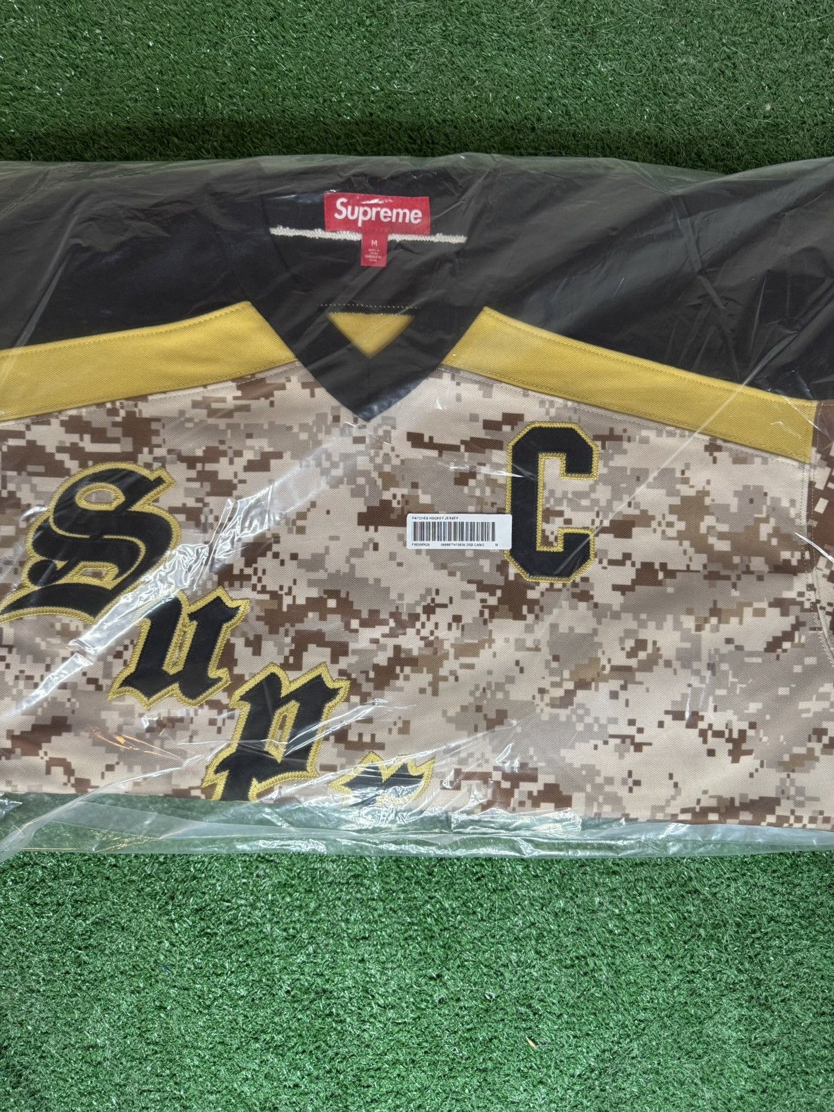 Supreme Supreme Fire & Ice Hockey Jersey M Camo FW25 Size US M / EU 48-50 / 2 - 1 Thumbnail