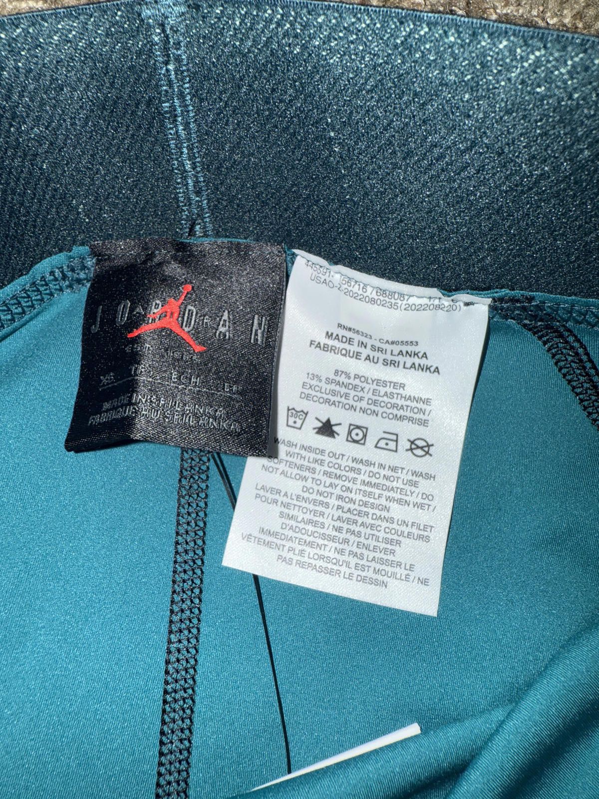Nike Jordan Sport Women's 5" Compression Shorts Sample Size 26" / US 2 / IT 38 - 6 Thumbnail