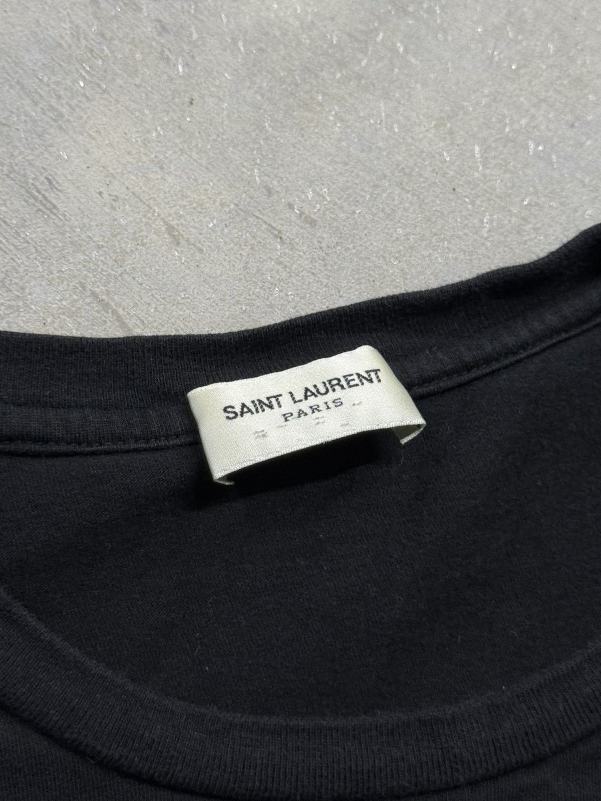 Saint Laurent Paris Saint Laurent 2019 No Hell T-Shirt Size US L / EU 52-54 / 3 - 4 Thumbnail