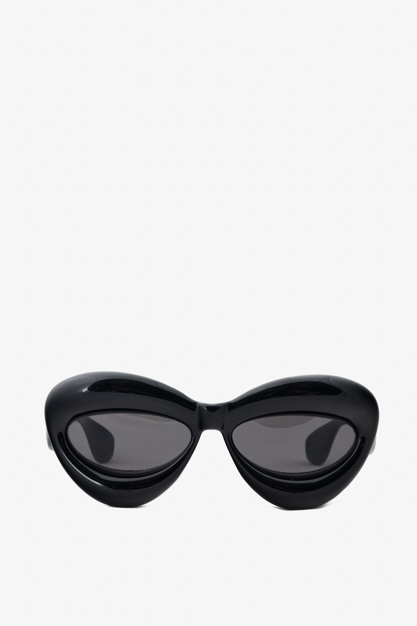 Loewe Loewe Black Cat Eye Inflated Sunglasses Size ONE SIZE - 2 Thumbnail