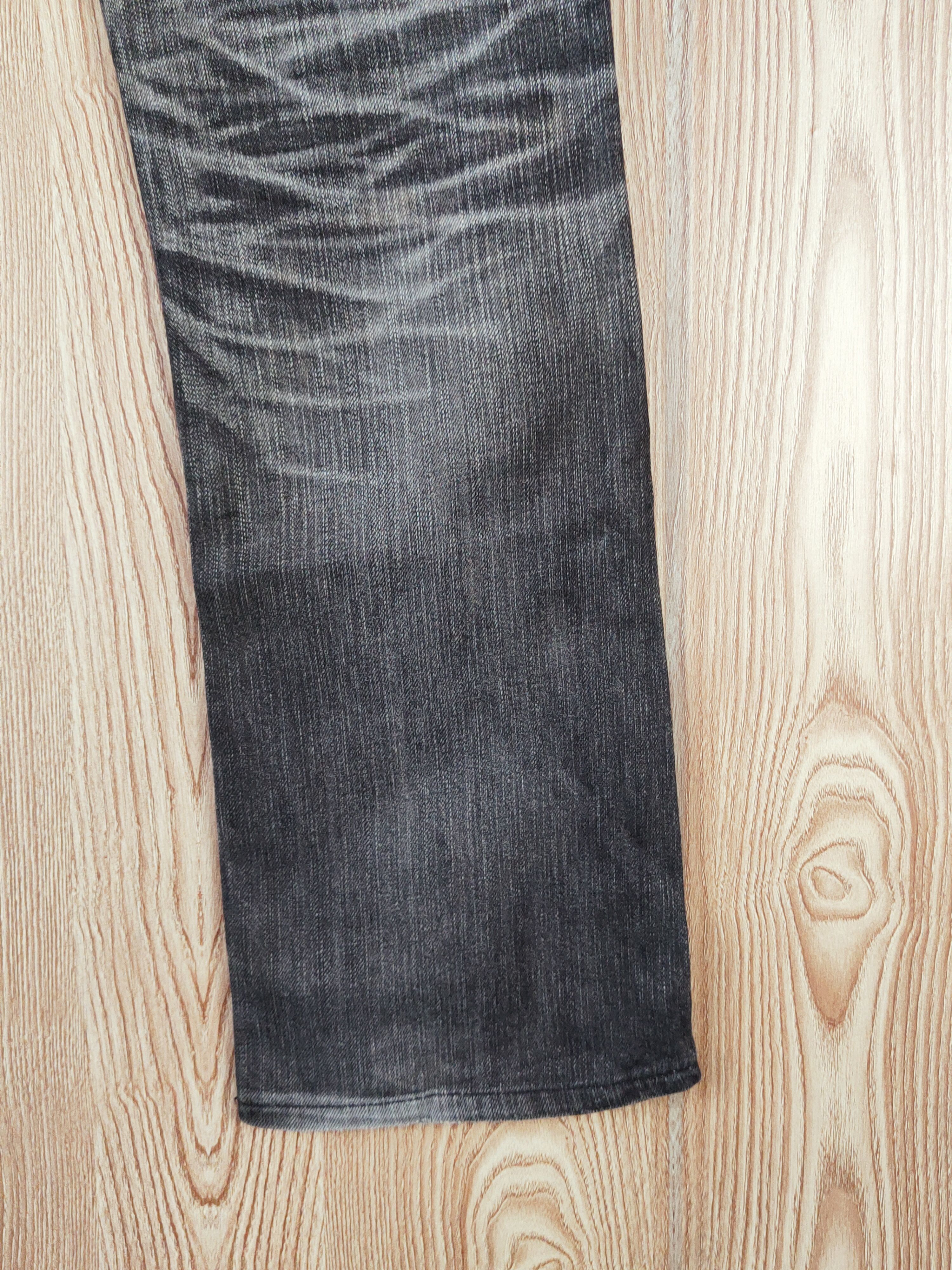 Edwin Edwin XVS Black Faded Distressed Ripped Jeans #W607 Size US 29 - 14 Thumbnail