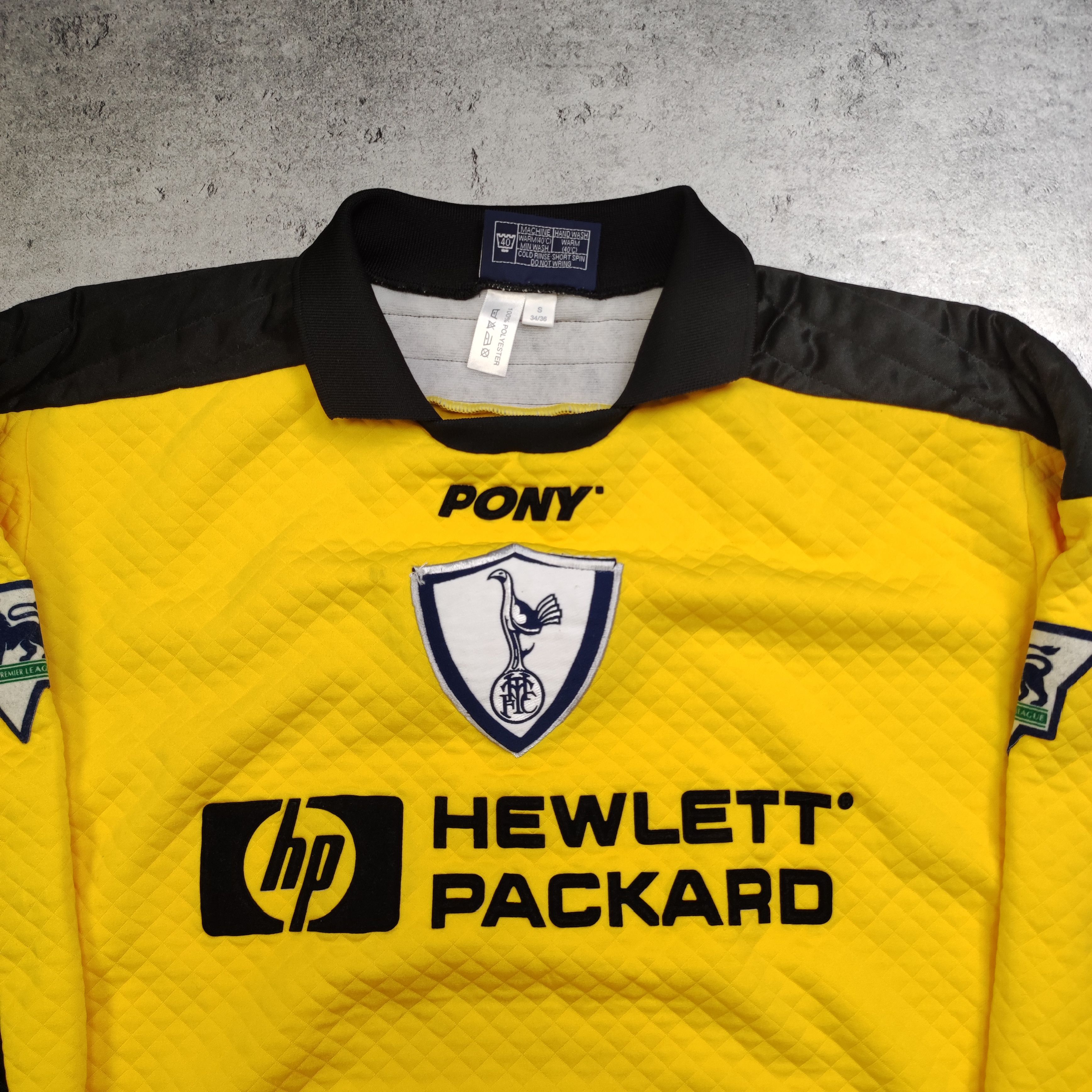 Vintage RARE Tottenham London Vintage 1997 Goalkeeper #1 Jersey Size US S / EU 44-46 / 1 - 4 Thumbnail