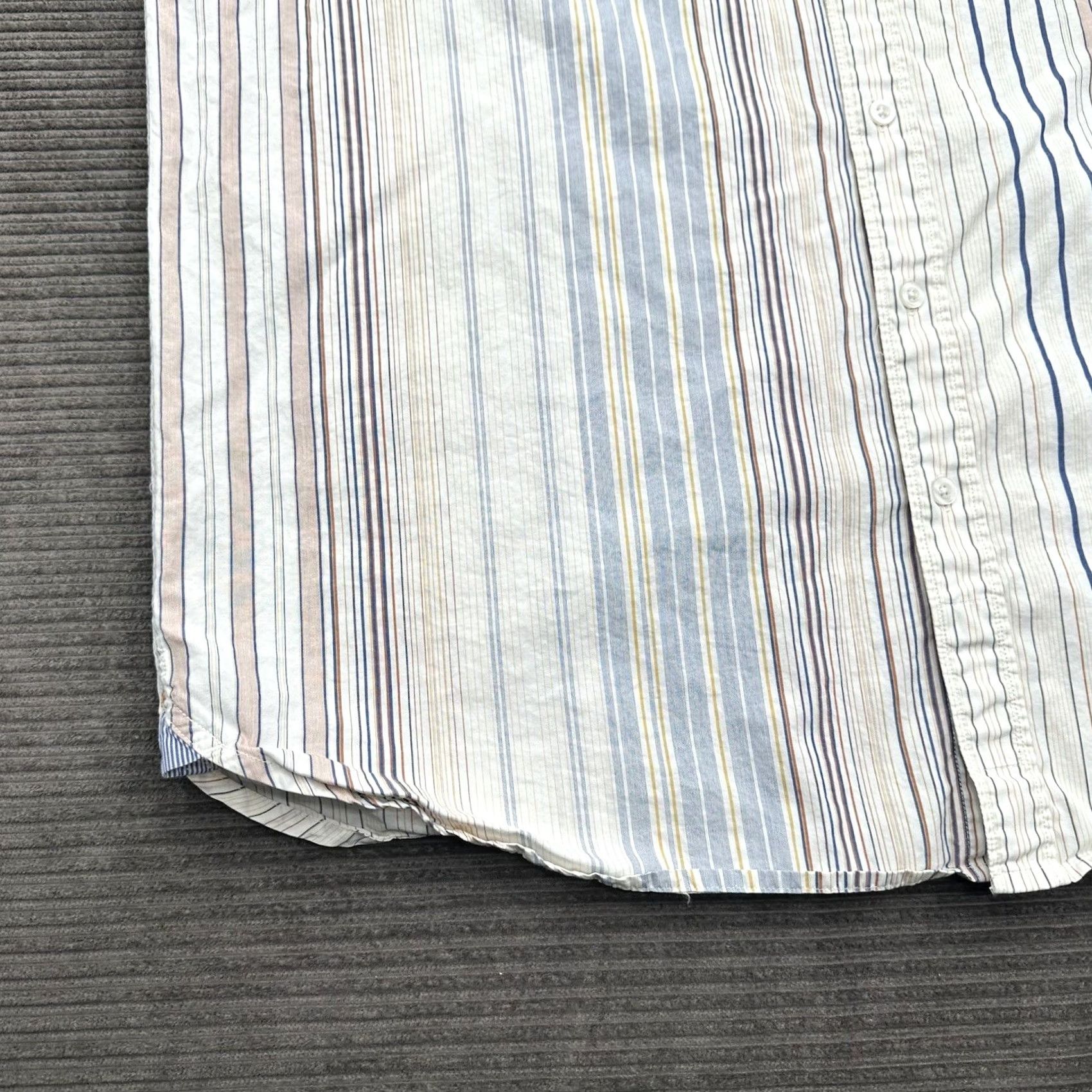 The Territory Ahead Territory Ahead Shirt XL Tall Striped Cotton Long Sleeve Button-Up Mens Size US XL / EU 56 / 4 - 7 Thumbnail