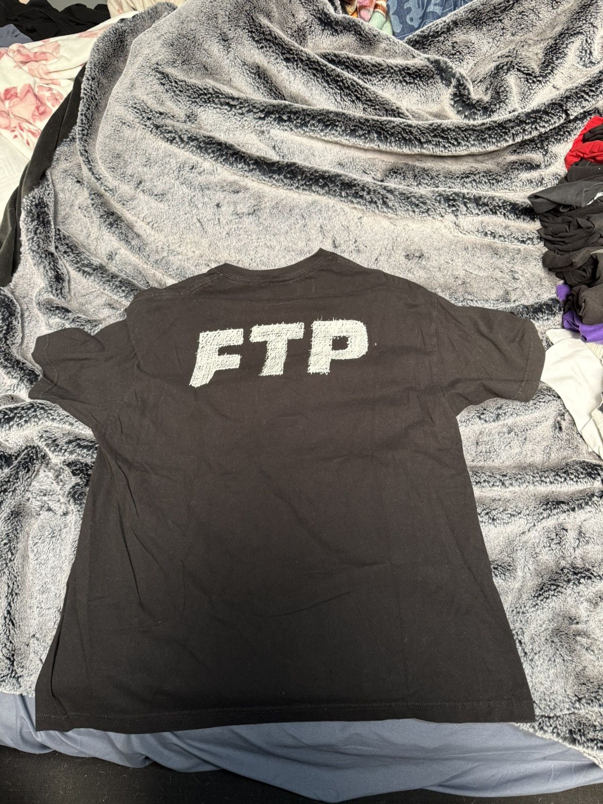Fuck The Population Ftp scribble tee Size US XL / EU 56 / 4 - 2 Thumbnail