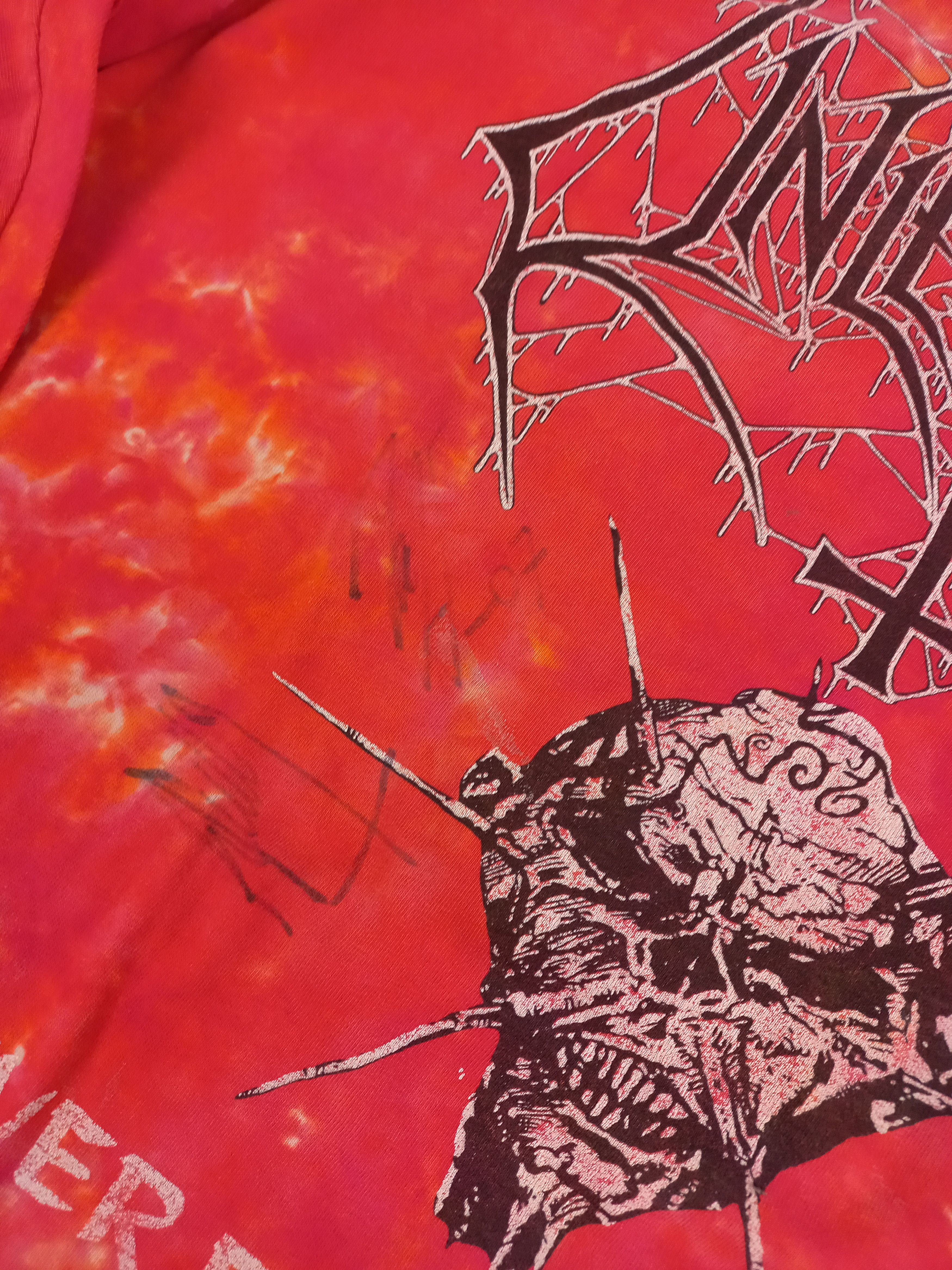 Band Tees × Vintage Very Rare Unleashed band autographed vintage longsleeve 1993 Size US XL / EU 56 / 4 - 4 Thumbnail