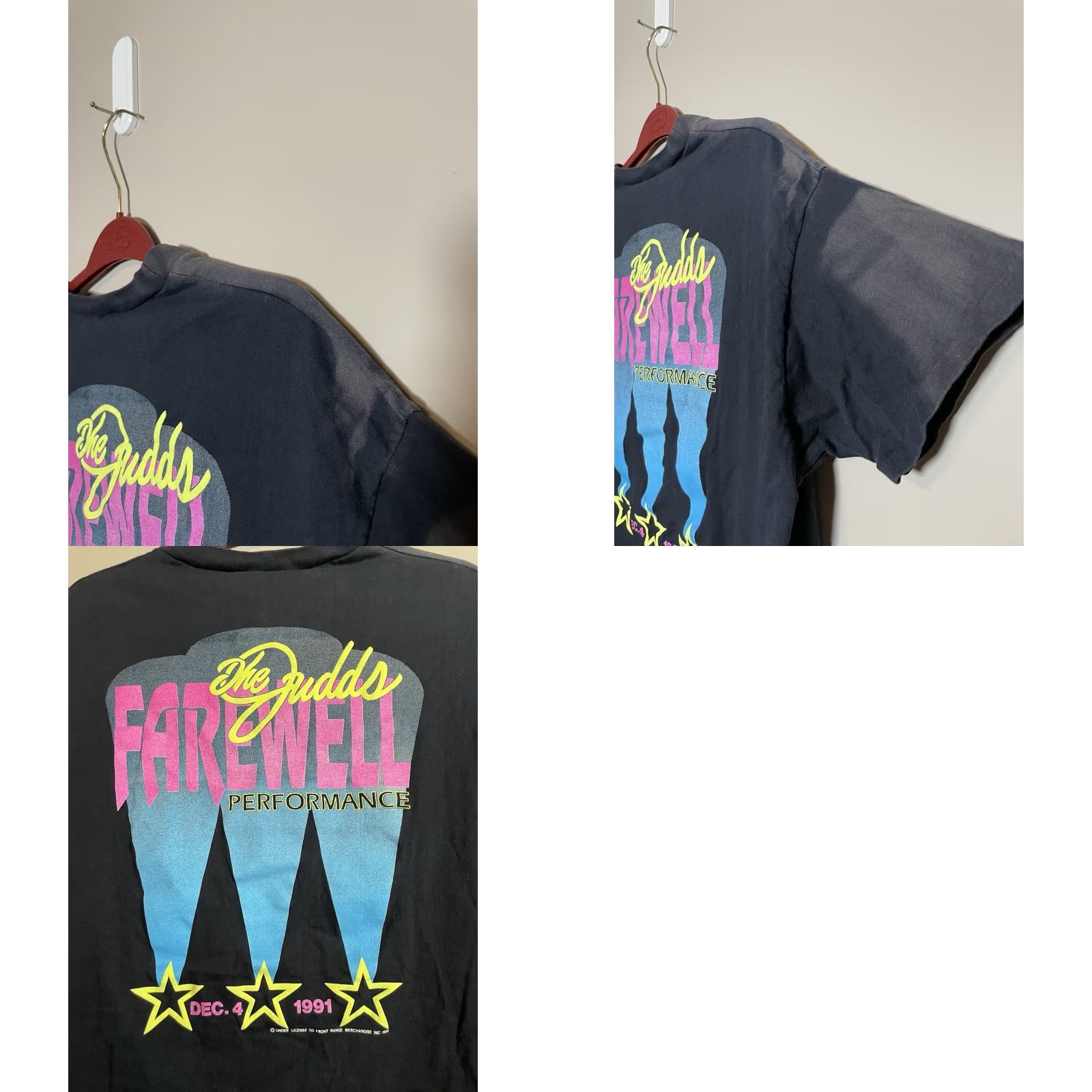 Vintage Vintage Judds Band Shirt 2XL 1991 Farewell Performance Tour Country (A528) Size US XXL / EU 58 / 5 - 8 Thumbnail