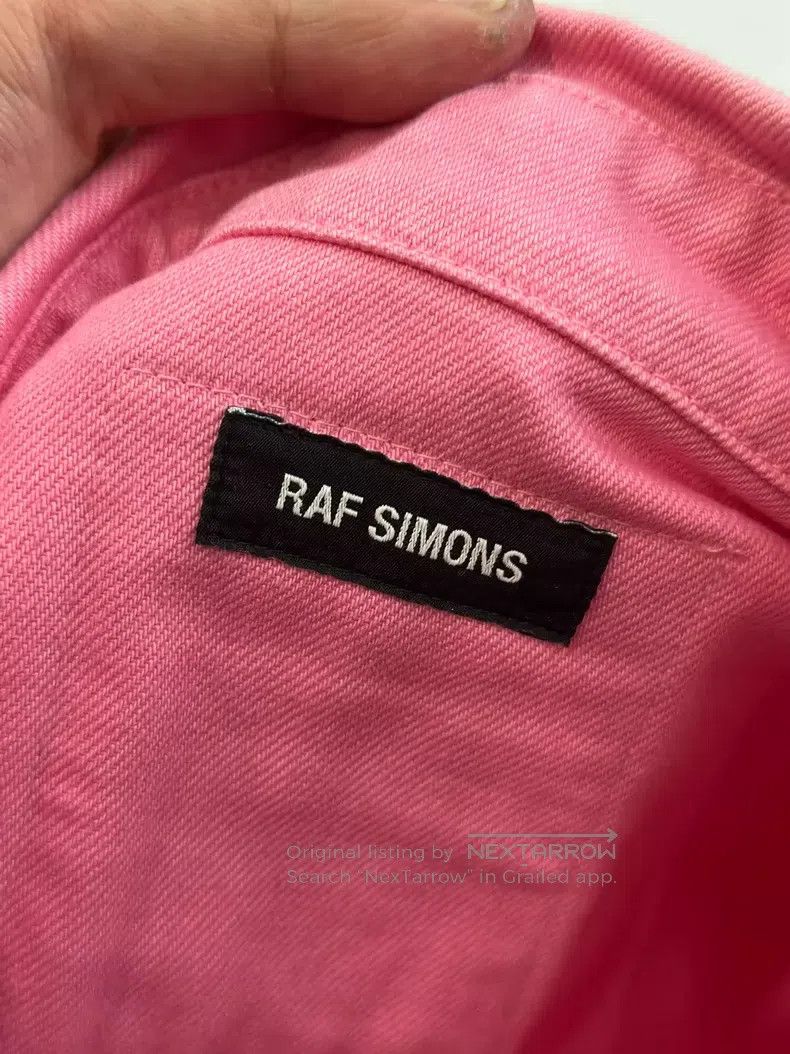 Raf Simons Raf Simons 21aw silhouette pink shirt Size US XS / EU 42 / 0 - 4 Thumbnail