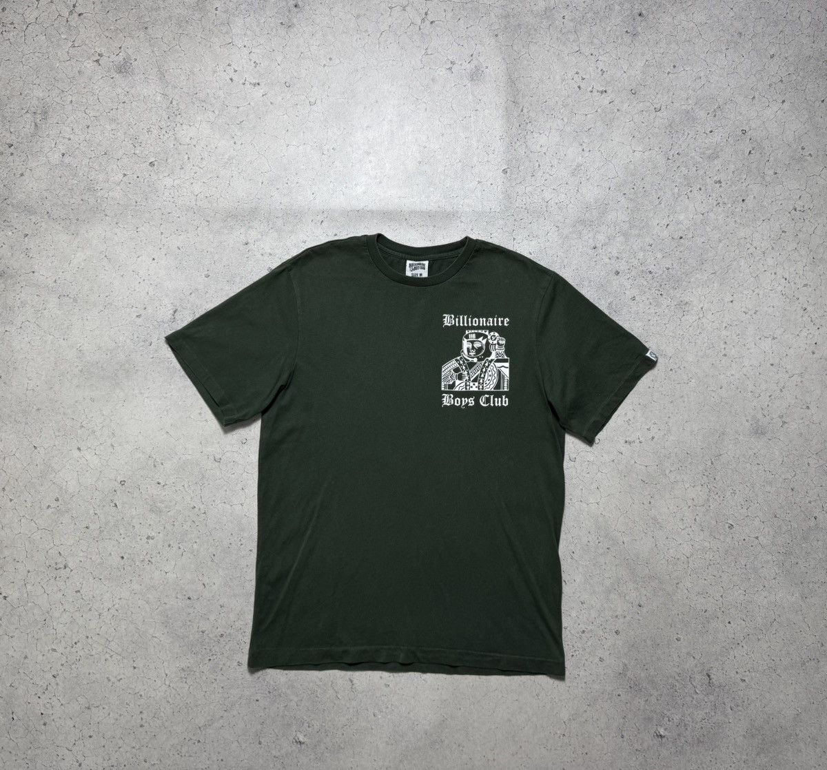 Billionaire Boys Club Billionaire Boys Club BBC Green Big Logo T-Shirt Size M Size US M / EU 48-50 / 2 - 2 Thumbnail