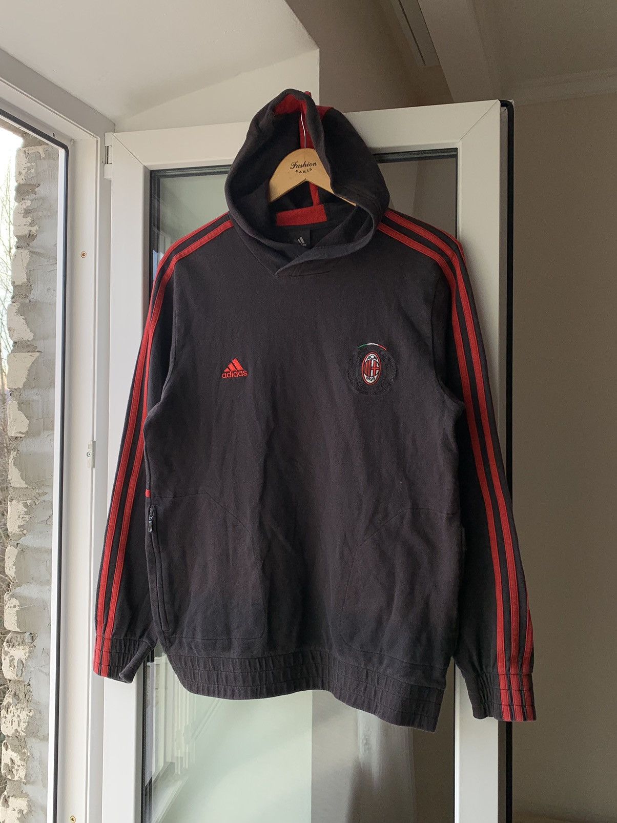 Adidas × Soccer Jersey × Vintage ?ADIDAS AC MILAN VINTAGE 00
