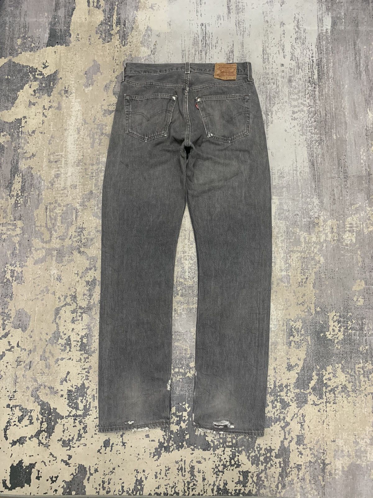 Levi's Vintage Levis 501 Distressed Denim Jeans USA W31x33 Size US 31 - 11 Thumbnail