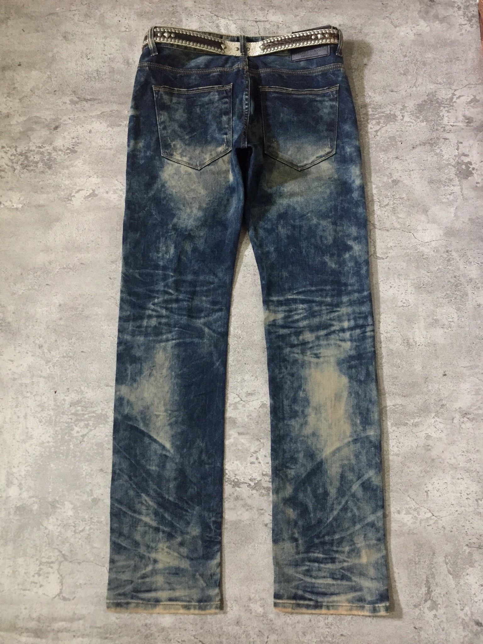 In The Attic In The Attic Mud Wash Whiskered Denim Pants Size US 33 - 4 Thumbnail