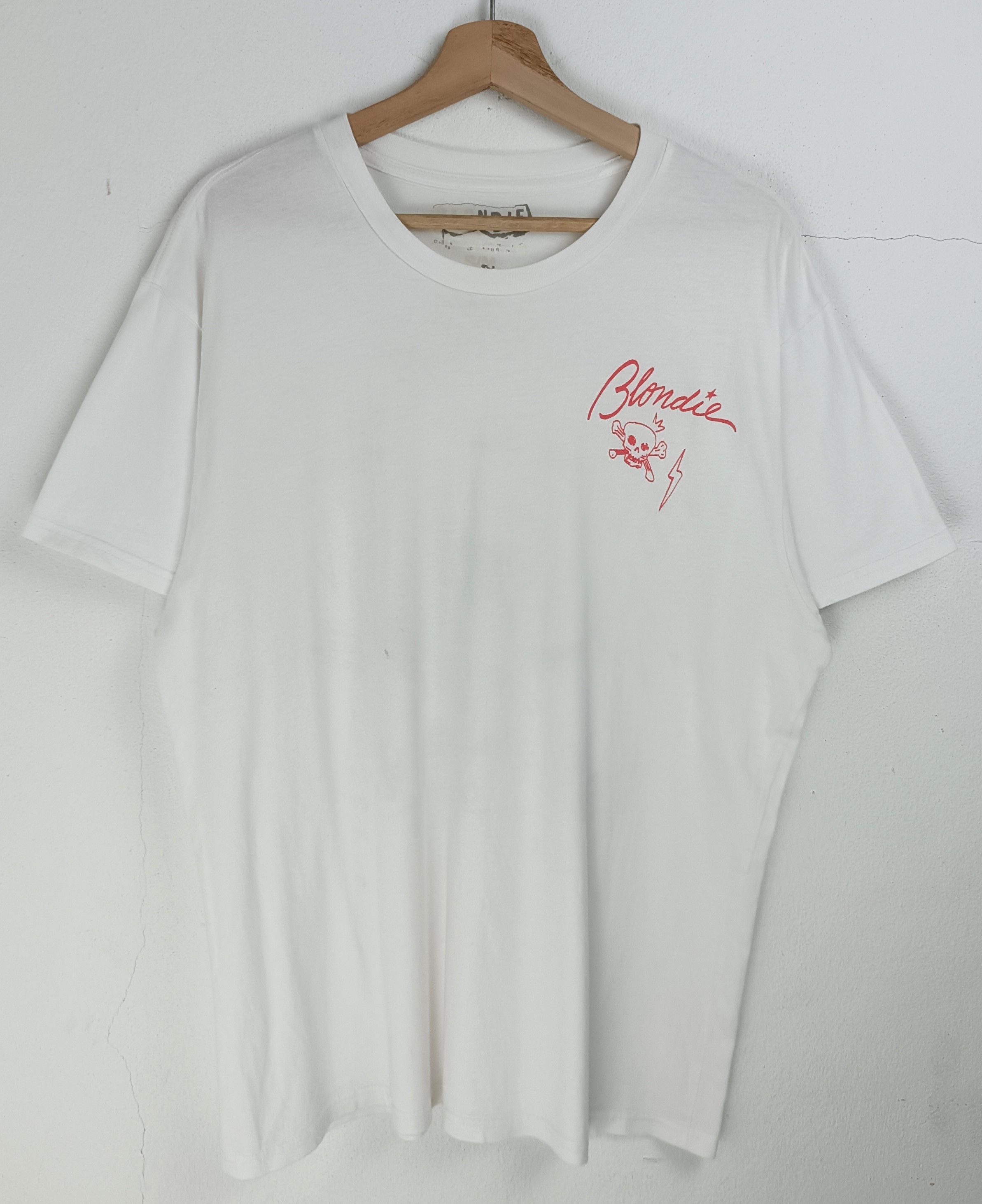 Band Tees VINTAGE BLONDIE DEBBIE HARRY VERY RARE TEE clash jett punk Size US L / EU 52-54 / 3 - 4 Thumbnail