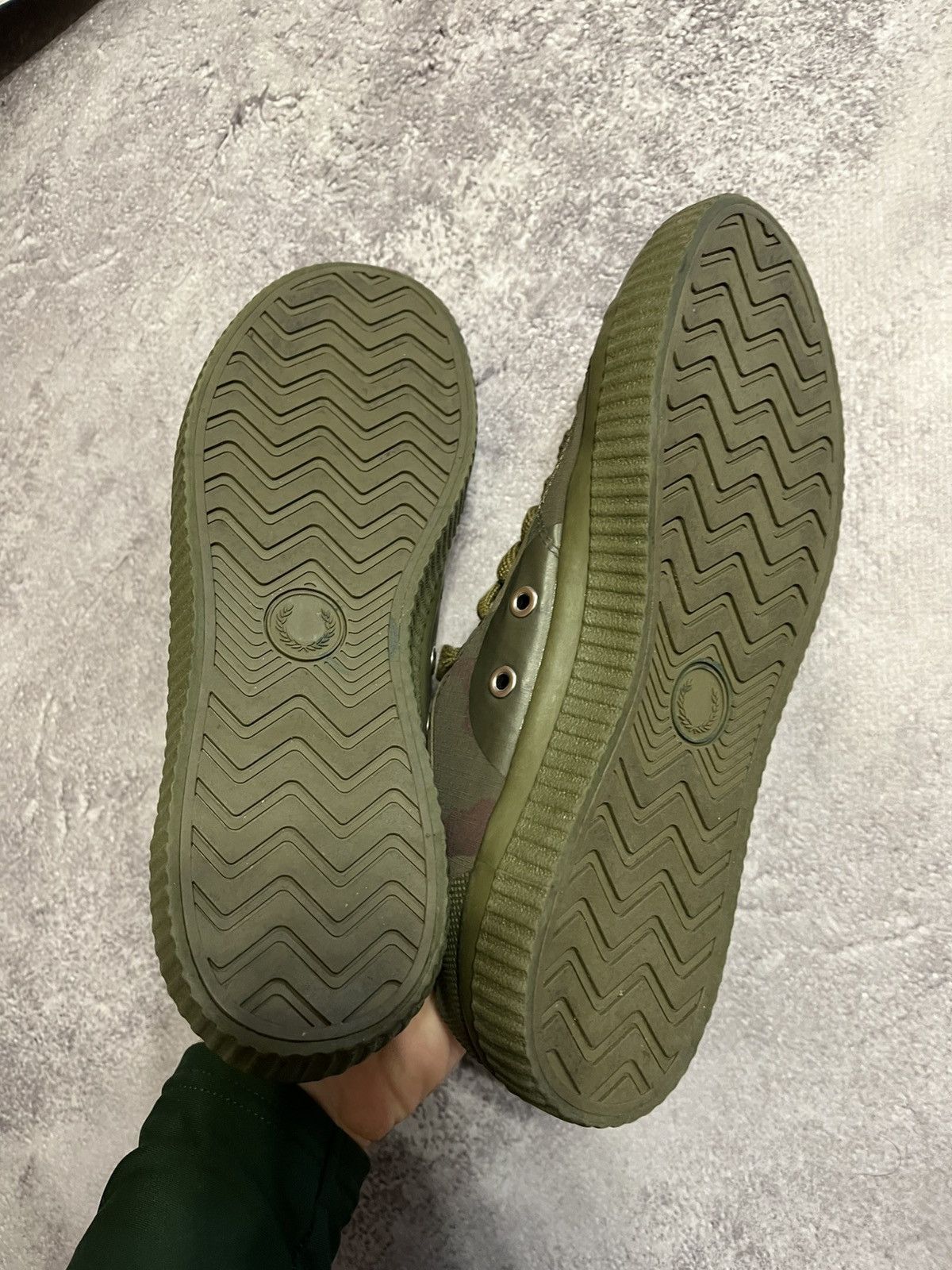 Fred Perry Fred Perry x Arktis limited edition Camo low trainers Size US 8 / EU 41 - 7 Thumbnail