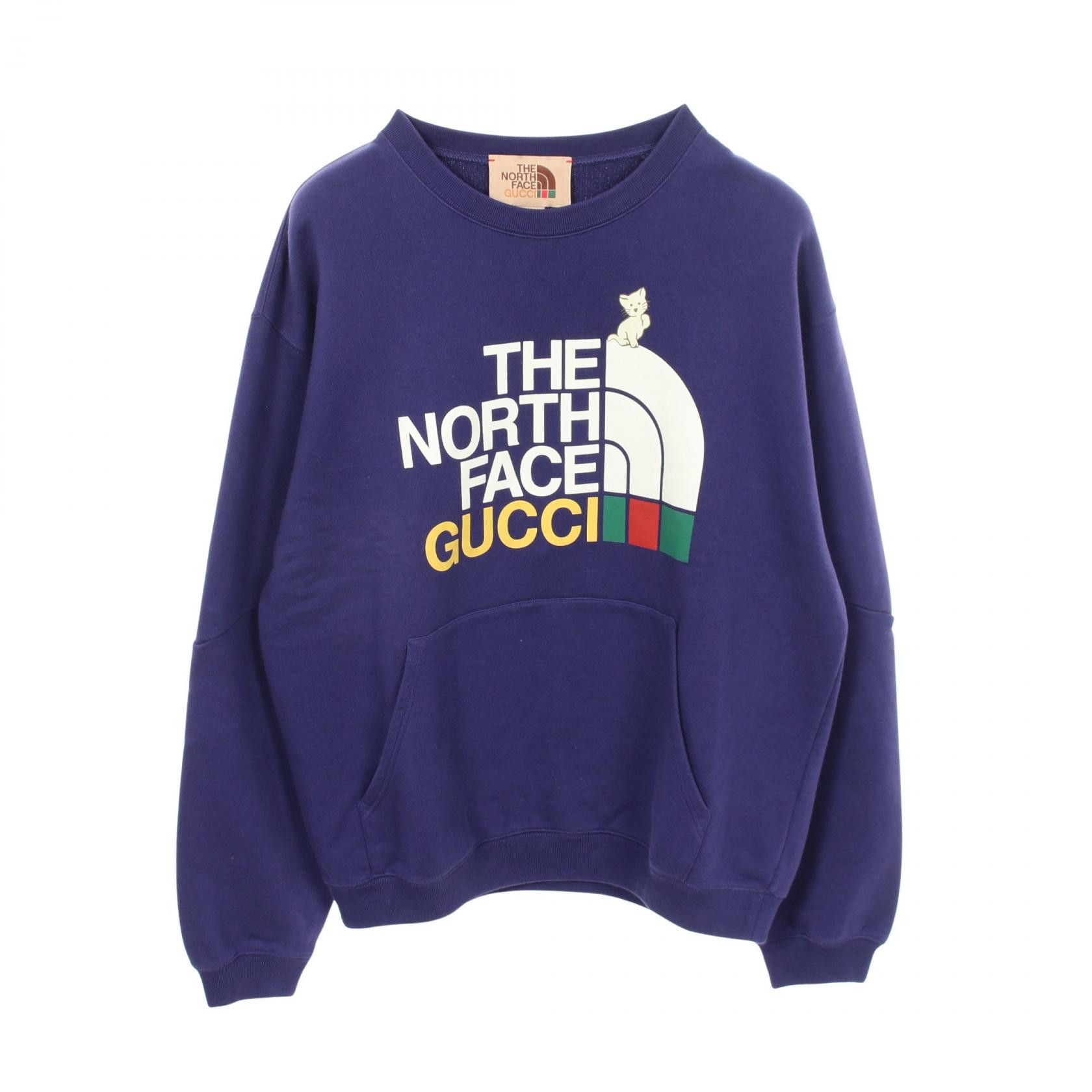 Gucci Gucci Gucci × The North Face Cotton Sweatshirt Textile Sweatshirts & Hoodies 617964 DUTY FREE for USA Size ONE SIZE - 1 Thumbnail