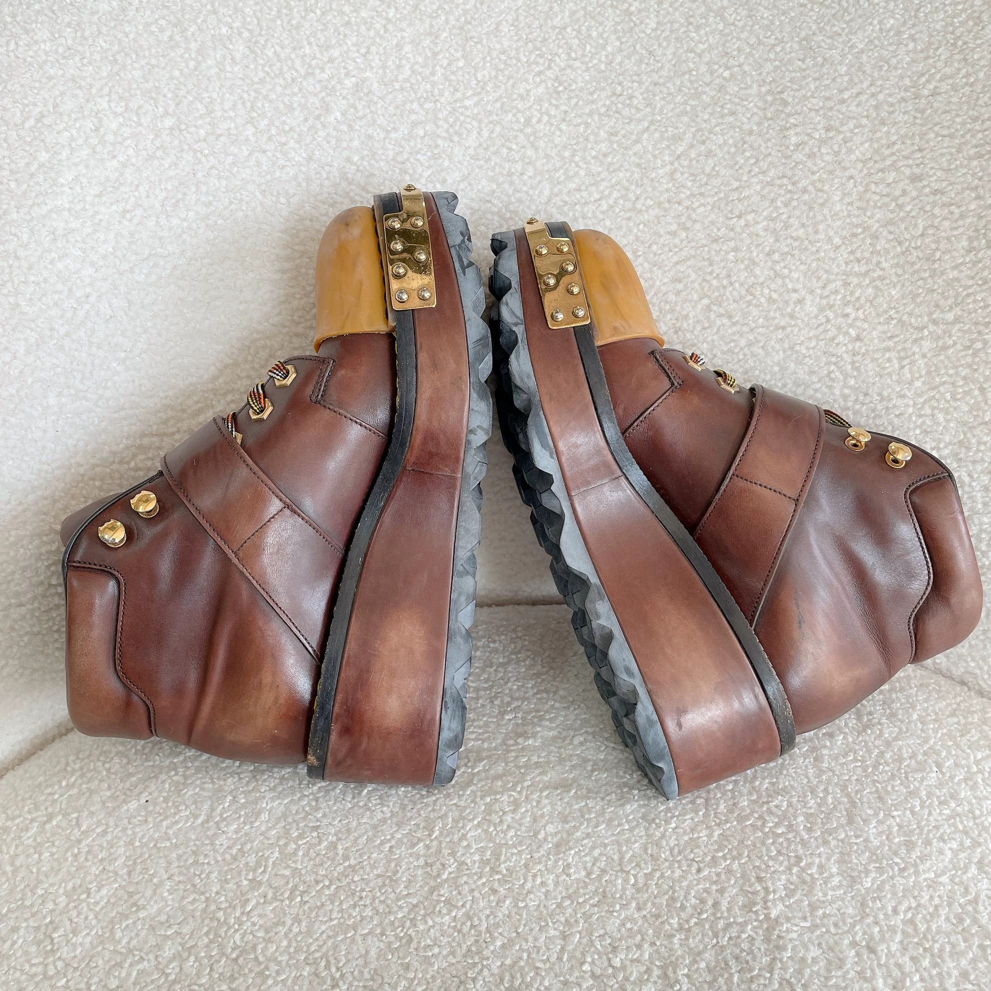 Prada Prada 1947 color blocked platform 37 EU Size US 7 / IT 37 - 6 Thumbnail