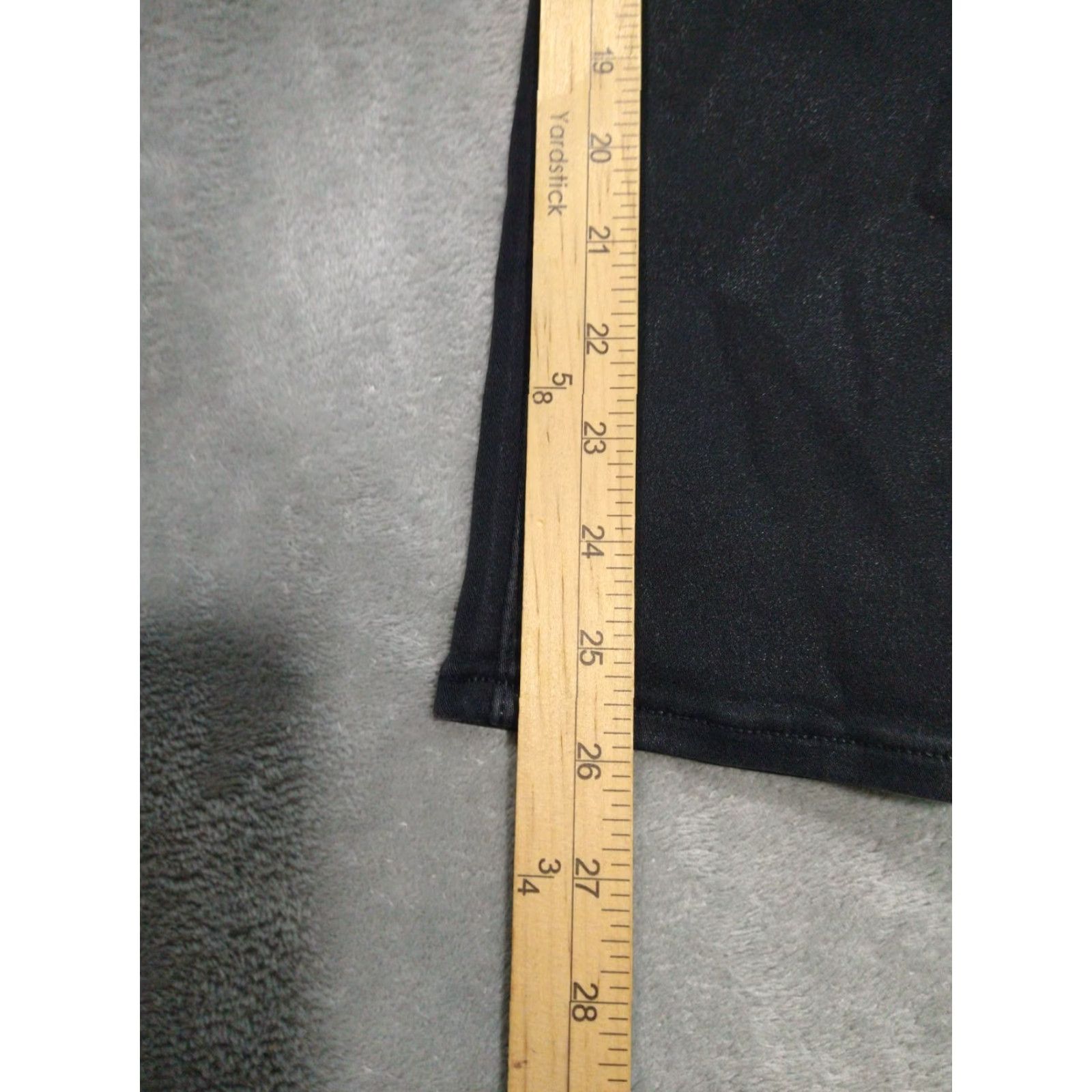 Abercrombie & Fitch Abercrombie & Fitch Jeans Womens 4 Black Denim Simone High Rise Ankle Stretch 90s City Preppy Womens Jeans Black Denim Stretch 5-Pocket Design Size 27" / US 4 / IT 40 - 5 Thumbnail