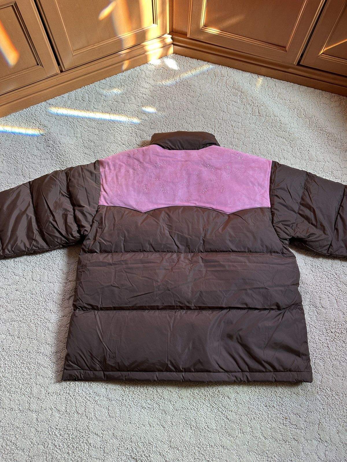 Golf Wang GOLF WANG EL PASO RHINESTONE DOWN JACKET - BROWN Size US L / EU 52-54 / 3 - 9 Thumbnail