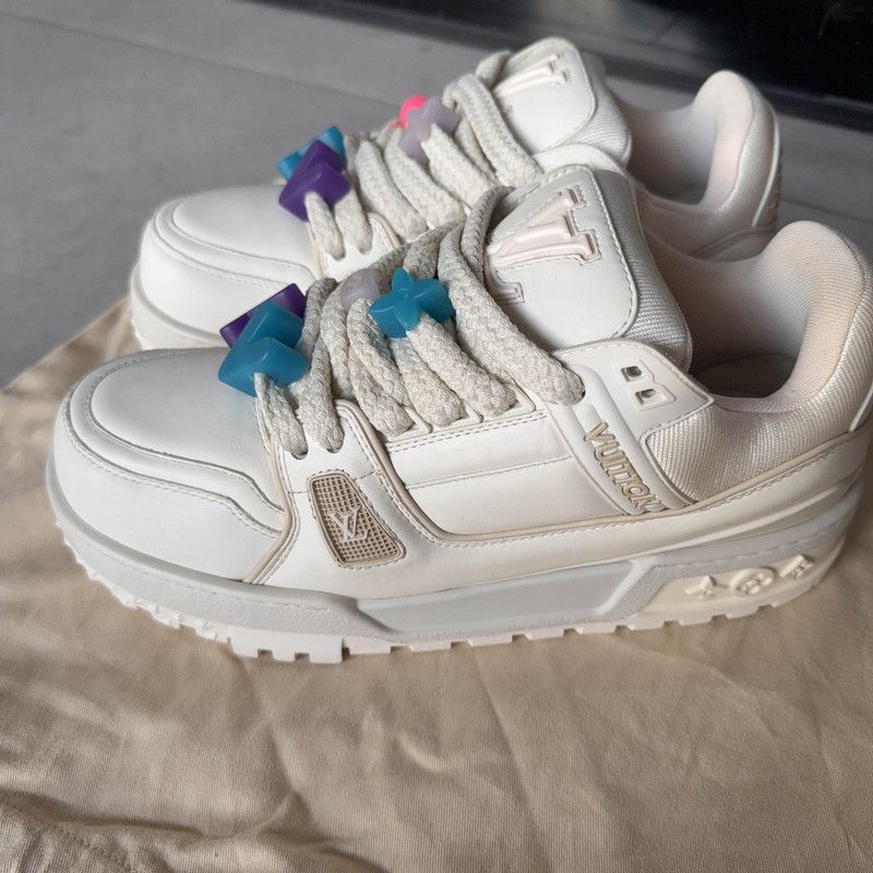 Louis Vuitton Louis Vuitton Trainer Maxi Low Sneakers 0079 Size US 9 / EU 42 - 1 Thumbnail