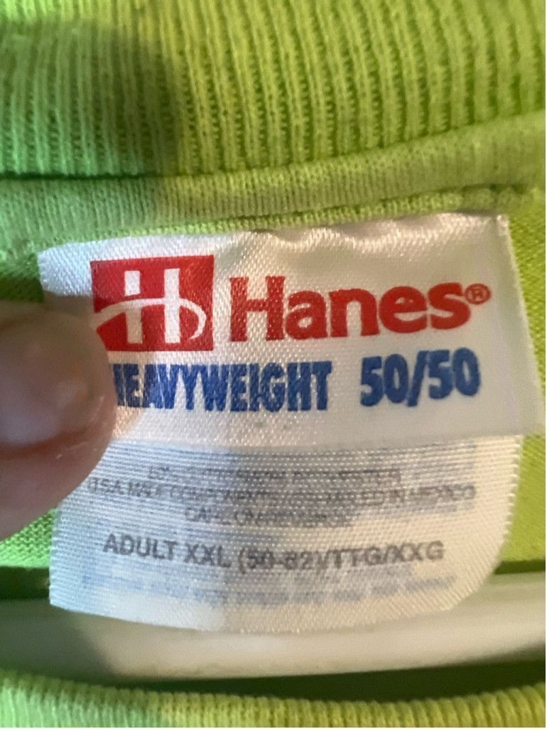 Hanes Vintage Men's Hanes Cancer 2xl Tshirt Size US XXL / EU 58 / 5 - 3 Thumbnail