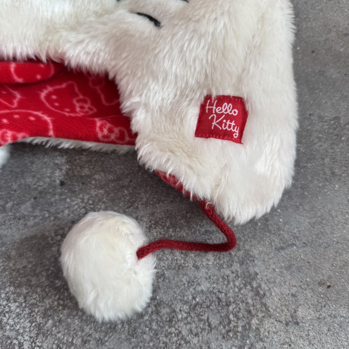 Hysteric Glamour × Japanese Brand × Vintage Hello Kitty Amazing Faux Fur Y2K Ushanka Hat Size ONE SIZE - 5 Thumbnail