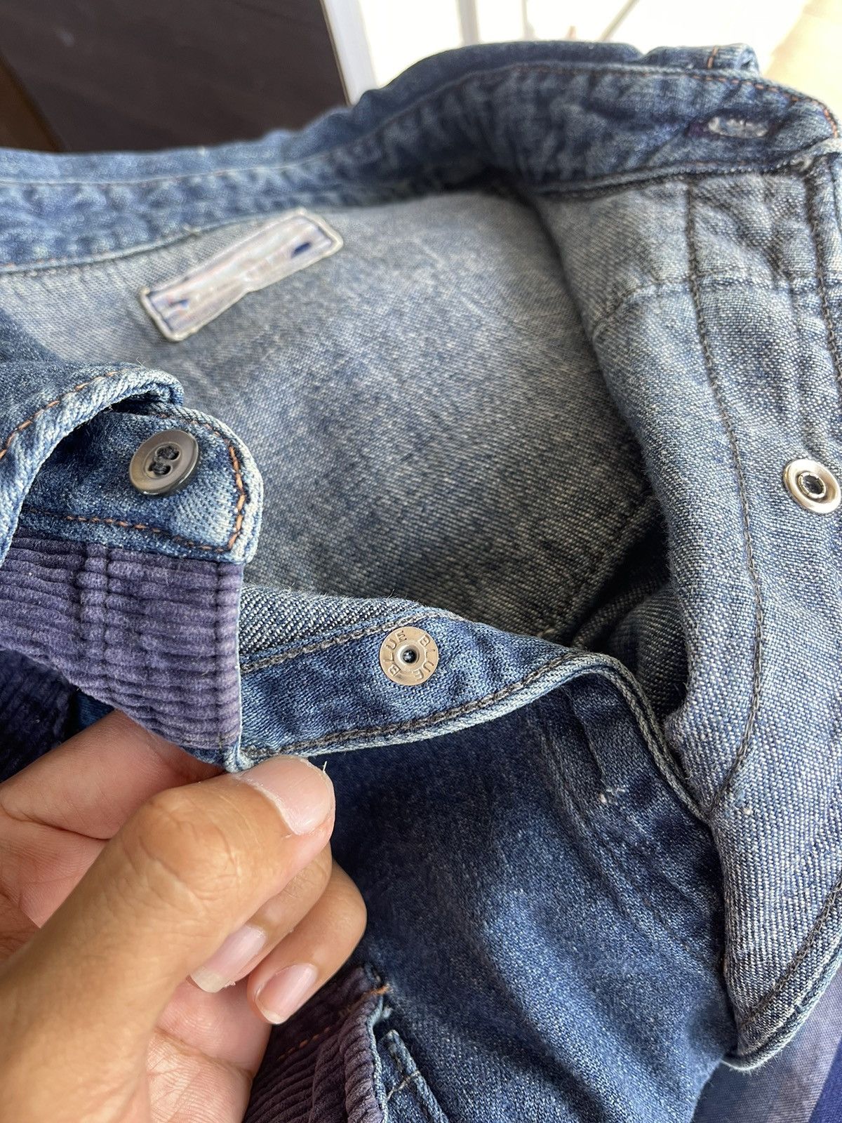 Blue Blue Japan Vintage Blue Blue Japan denime westren shirt Size US M / EU 48-50 / 2 - 17 Thumbnail