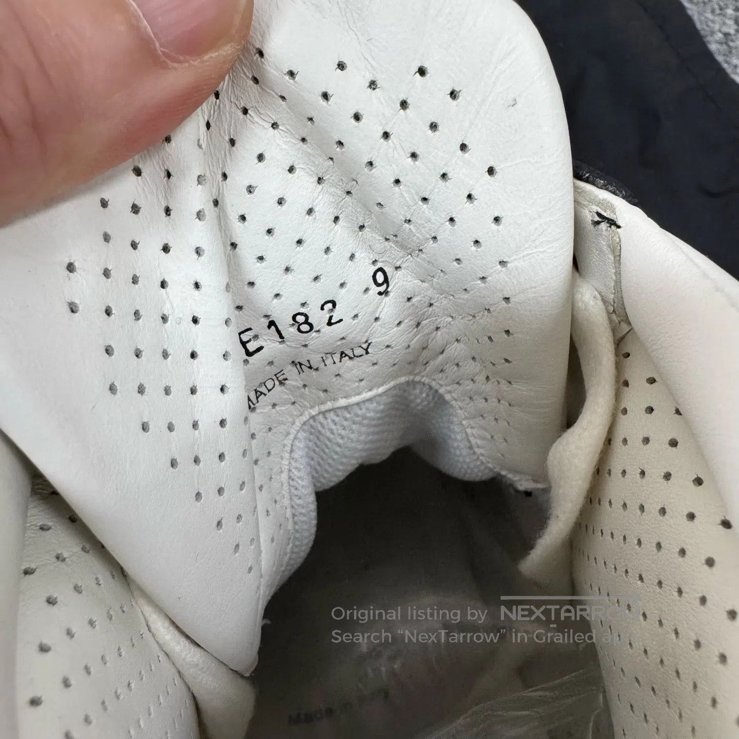 Prada Prada Delta-shaped letter logo; District high-top sneakers Size US 10 / EU 43 - 7 Thumbnail